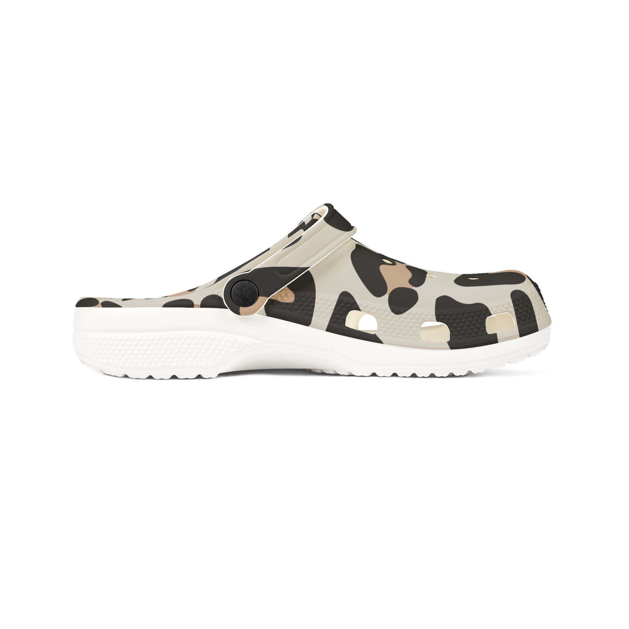 Leopard Print EVA Foam Clogs, Artsulli - Art is Long, Life is Short, Shoes, , , , , , , 