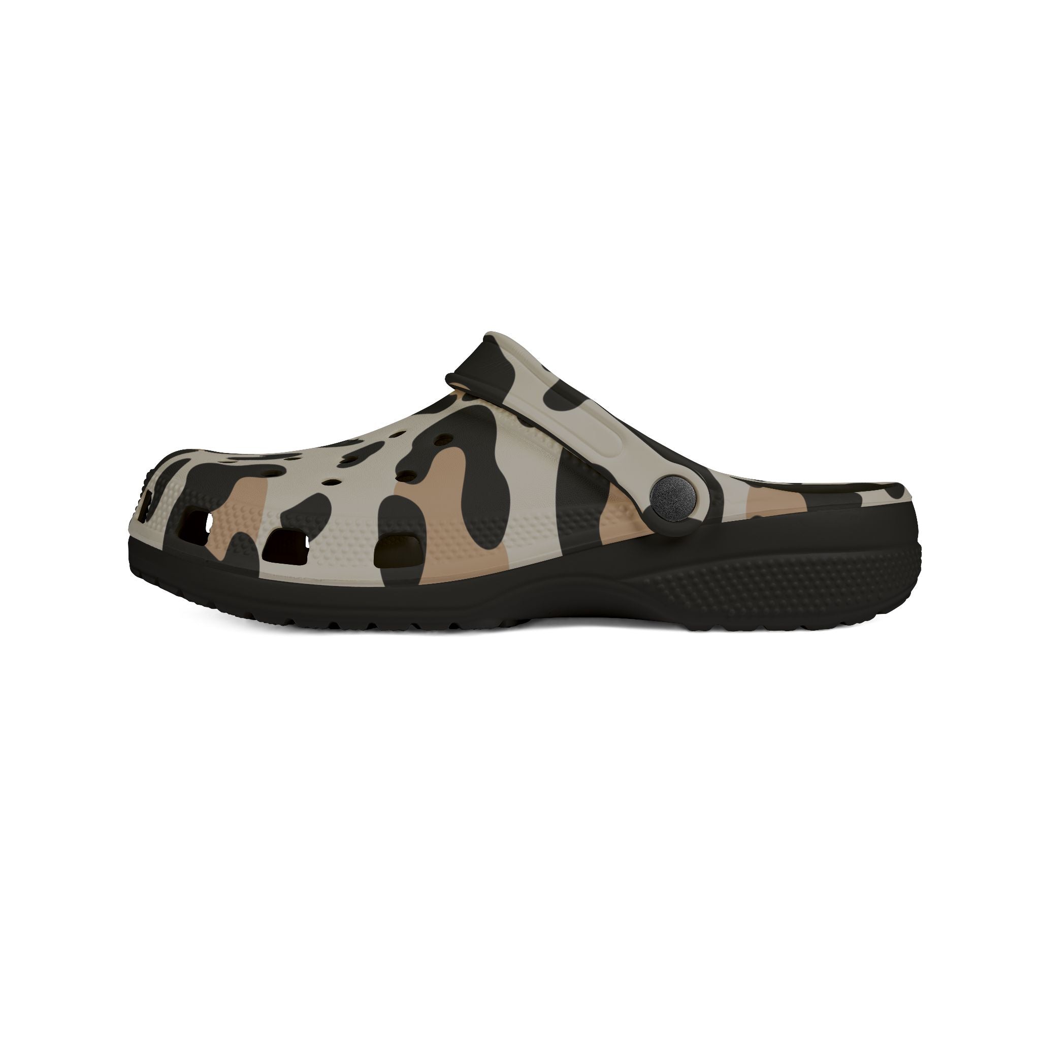 Leopard Print EVA Foam Clogs, Artsulli - Art is Long, Life is Short, Shoes, , , , , , , 