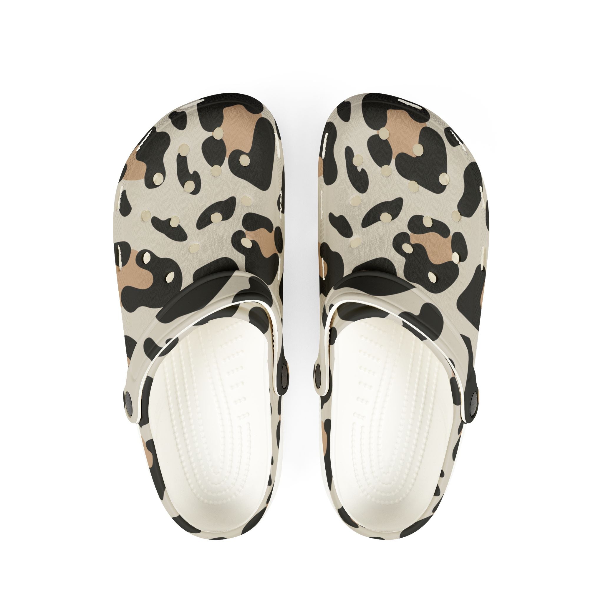 Printify Leopard Print EVA Foam Clogs 2025