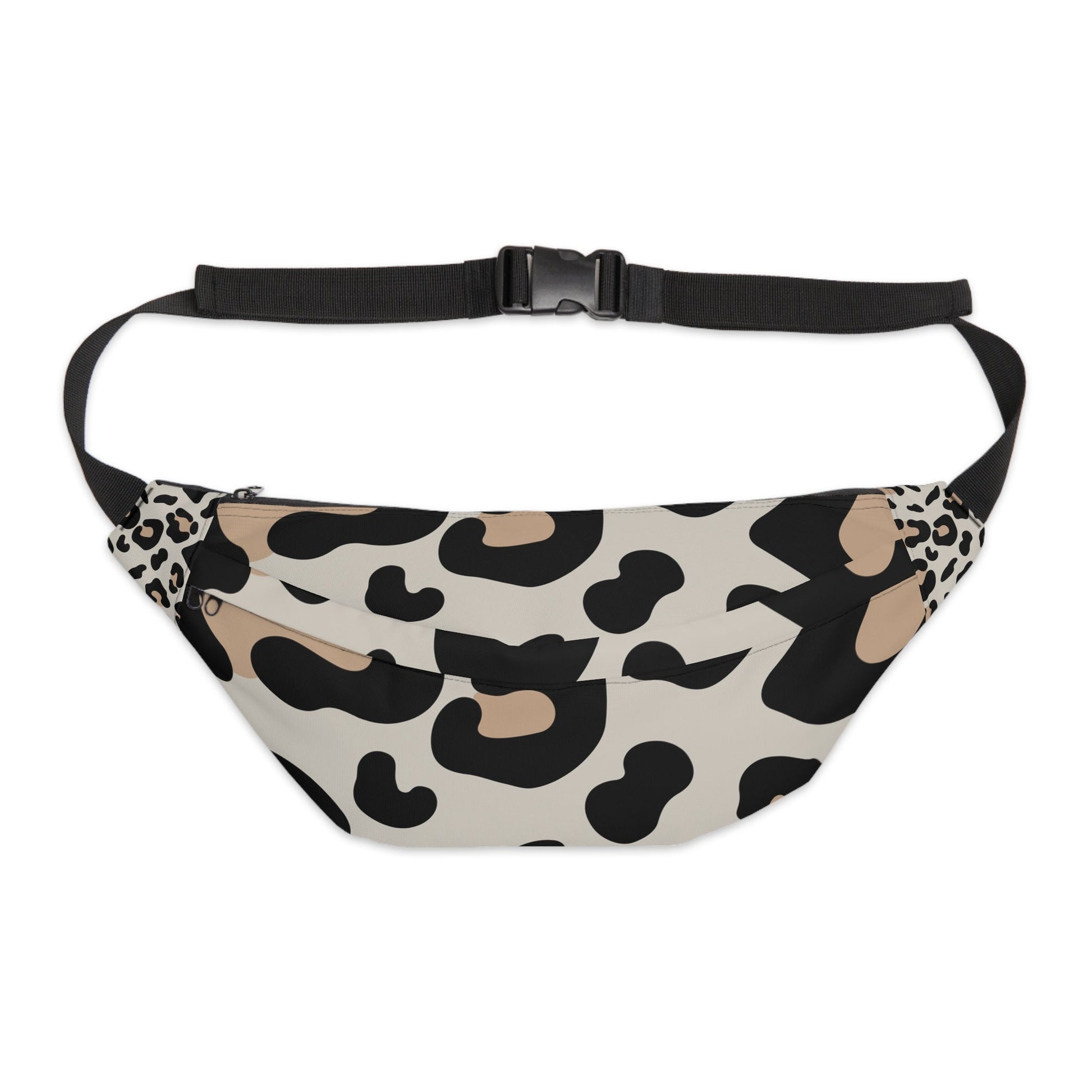Leopard Print Fanny Pack, Artsulli - Art is Long, Life is Short, Bags, Size, 8" × 9" × 4'', , , , , 53300243620379160086