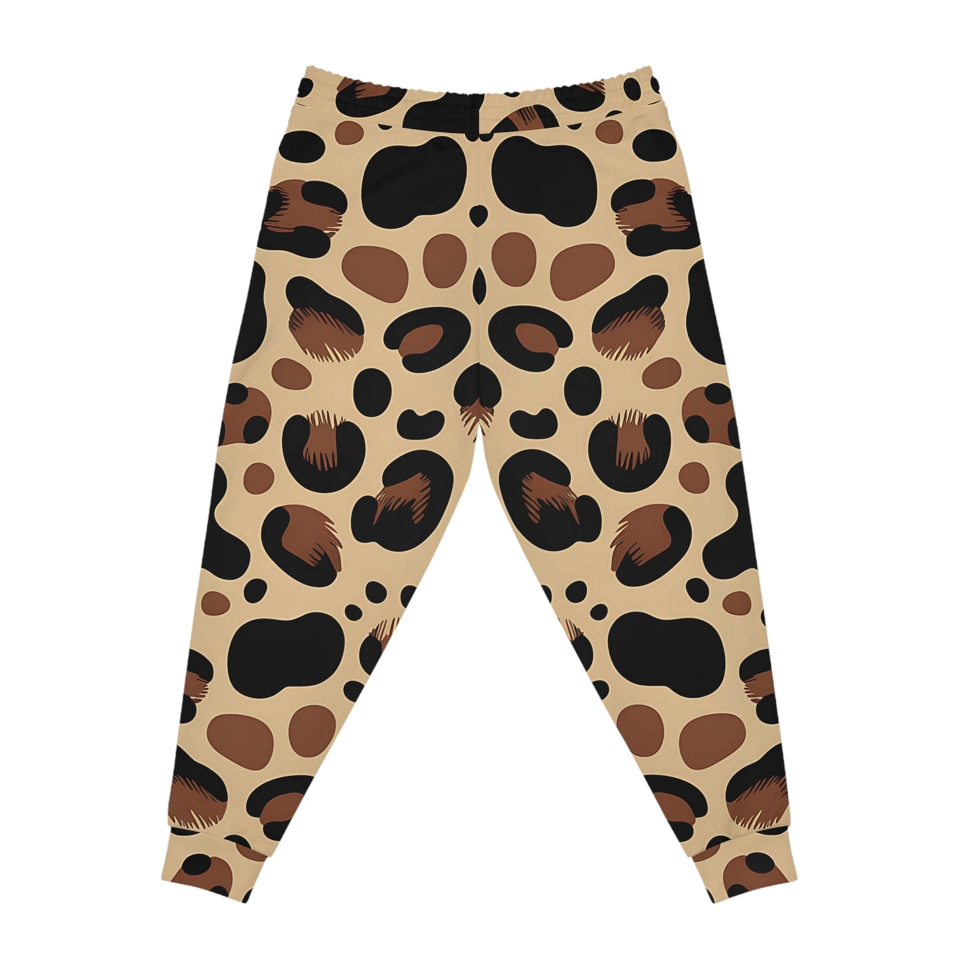 Leopard Print Fleece Joggers, Artsulli - Art is Long, Life is Short, All Over Prints, , , , , , , 