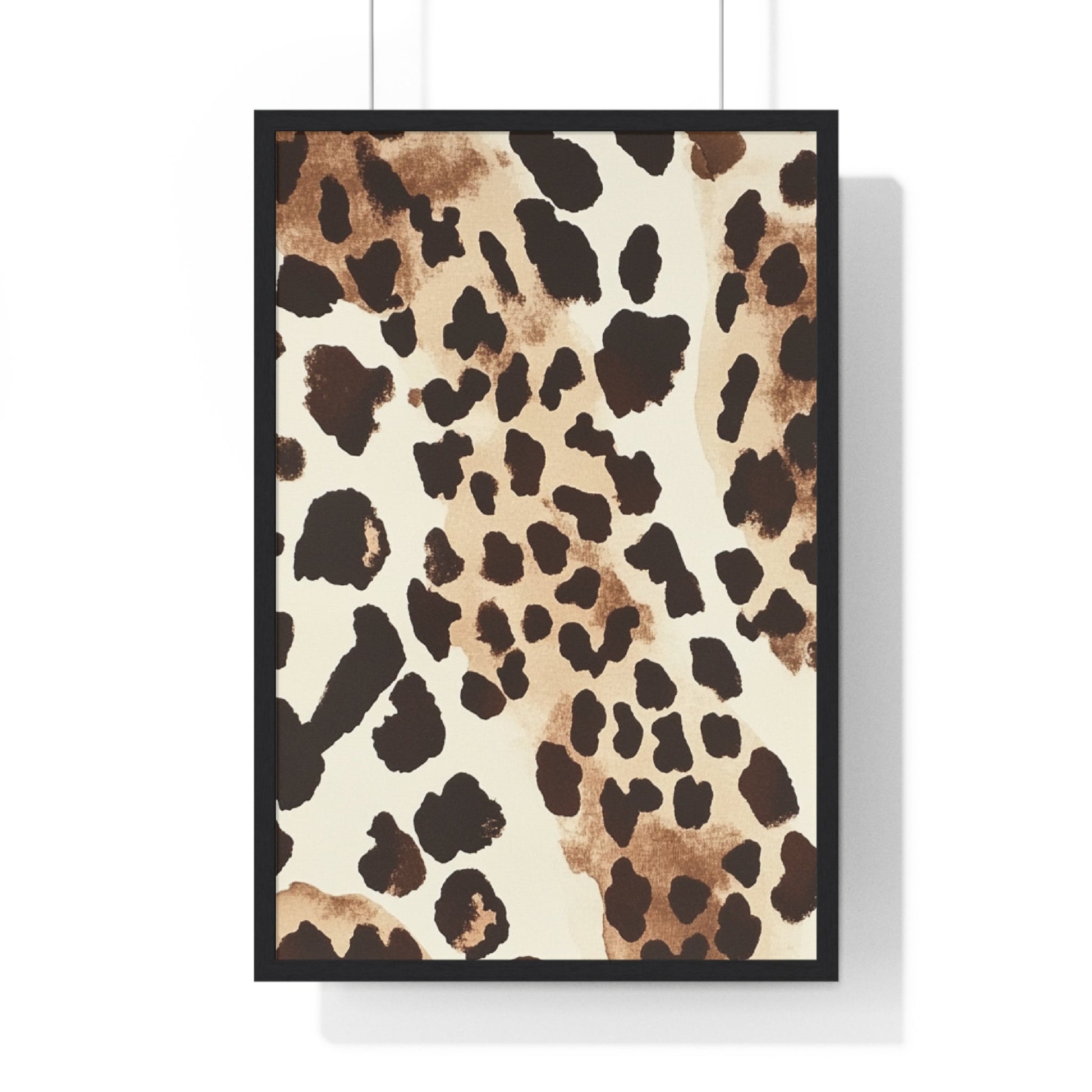 Leopard Print Framed Art, Artsulli - Art is Long, Life is Short, Poster, Size, 20" x 30", Color, Black, , , 30998375373735511898