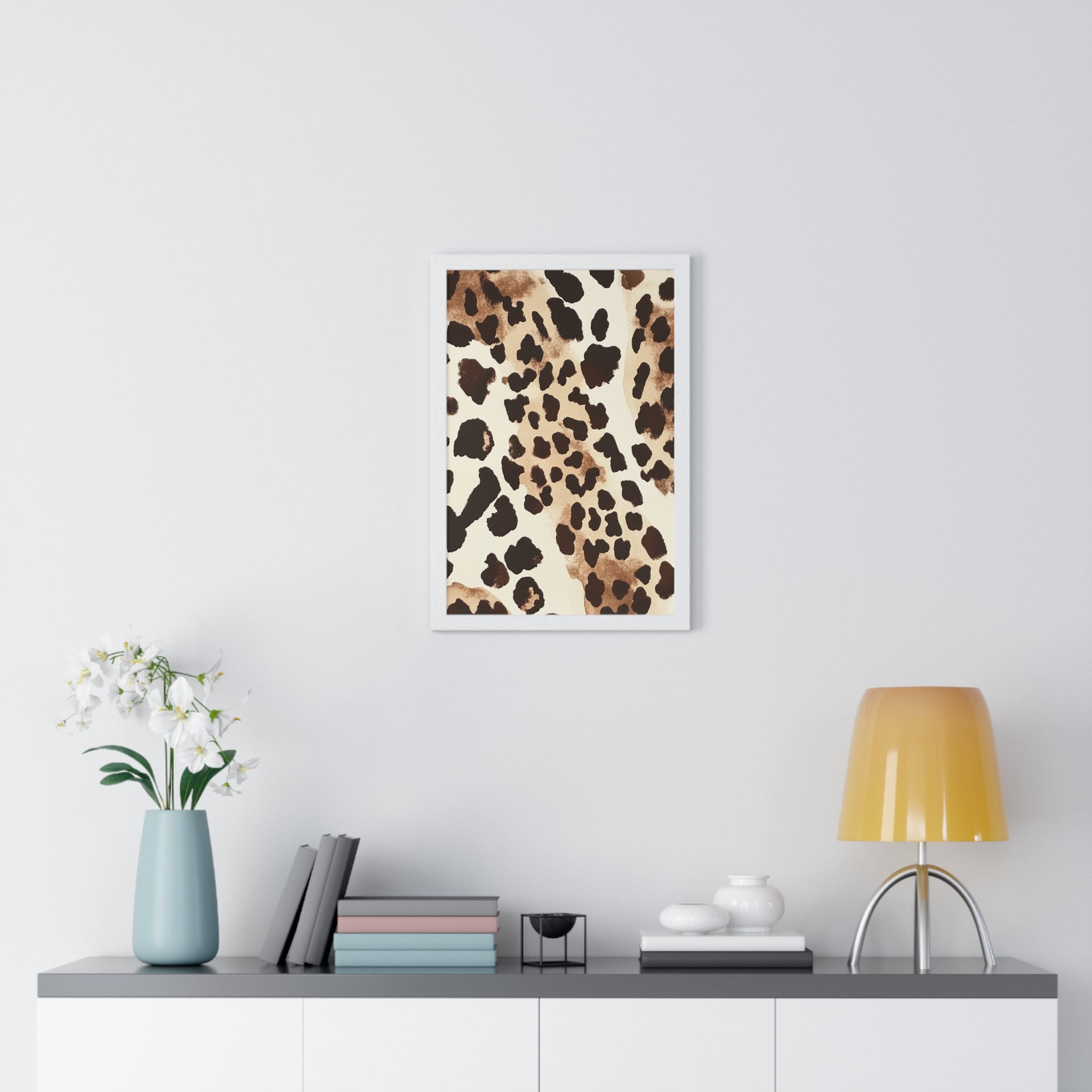 Leopard Print Framed Art, Artsulli - Art is Long, Life is Short, Poster, , , , , , , 