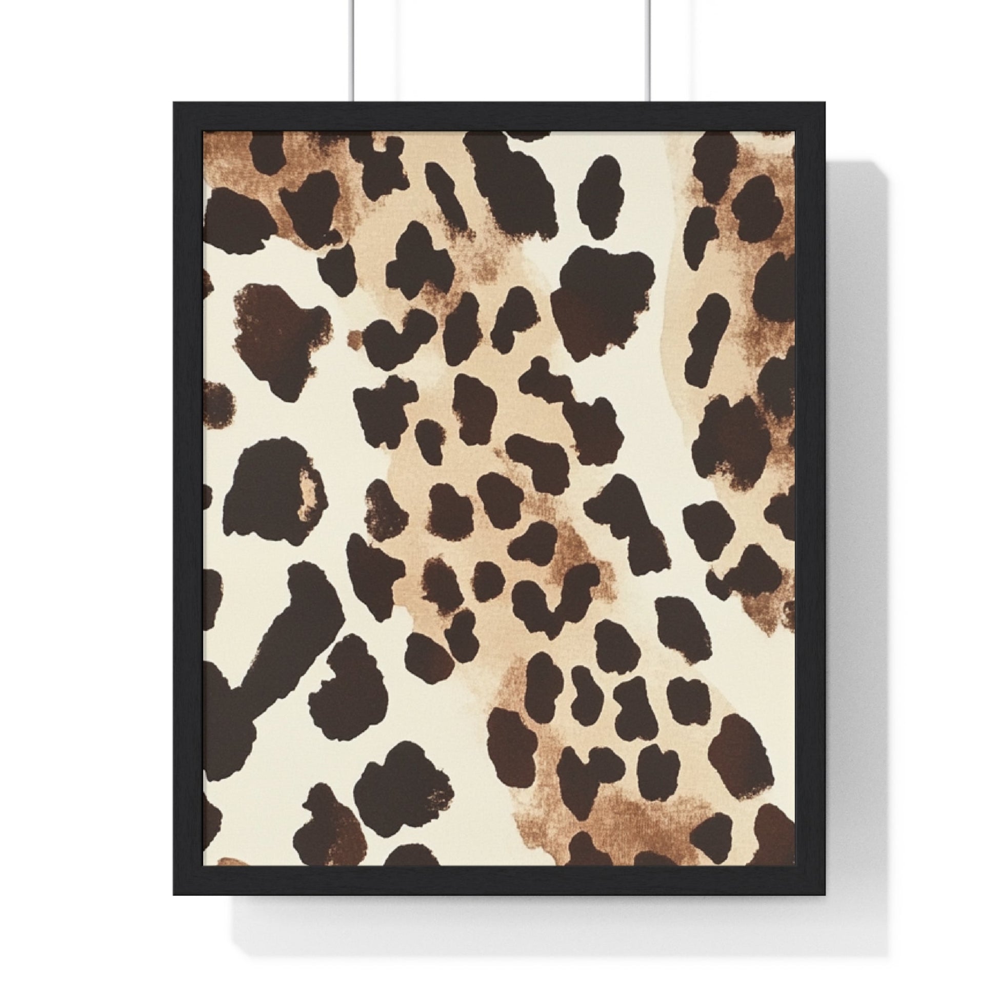 Leopard Print Framed Art, Artsulli - Art is Long, Life is Short, Poster, Size, 16" x 20", Color, Black, , , 17428156029907137584