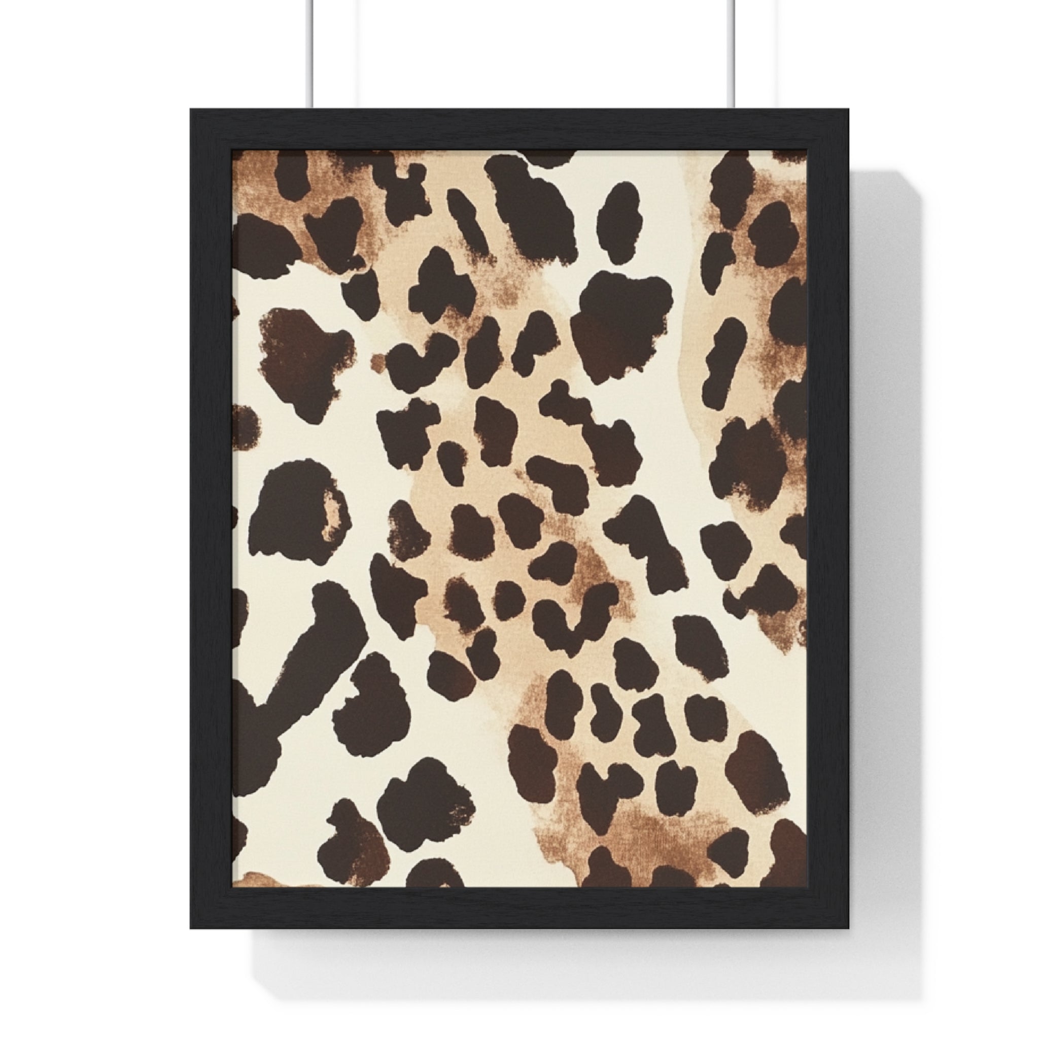 Leopard Print Framed Art, Artsulli - Art is Long, Life is Short, Poster, Size, 11″ x 14″, Color, Black, , , 89662954163215070261