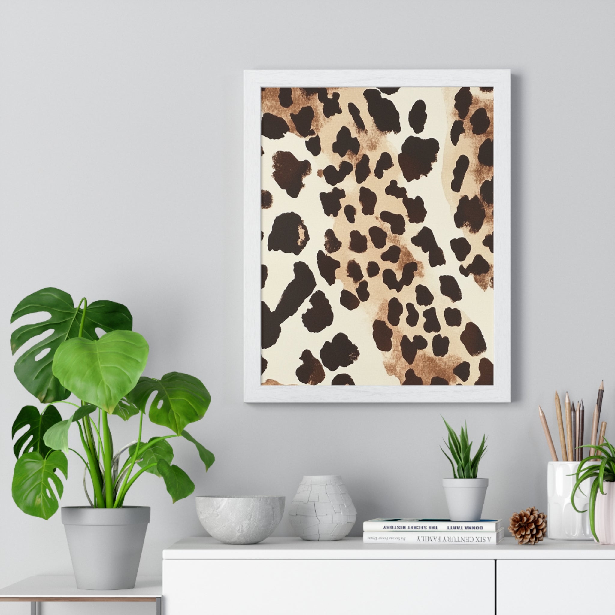 Leopard Print Framed Art, Artsulli - Art is Long, Life is Short, Poster, , , , , , , 