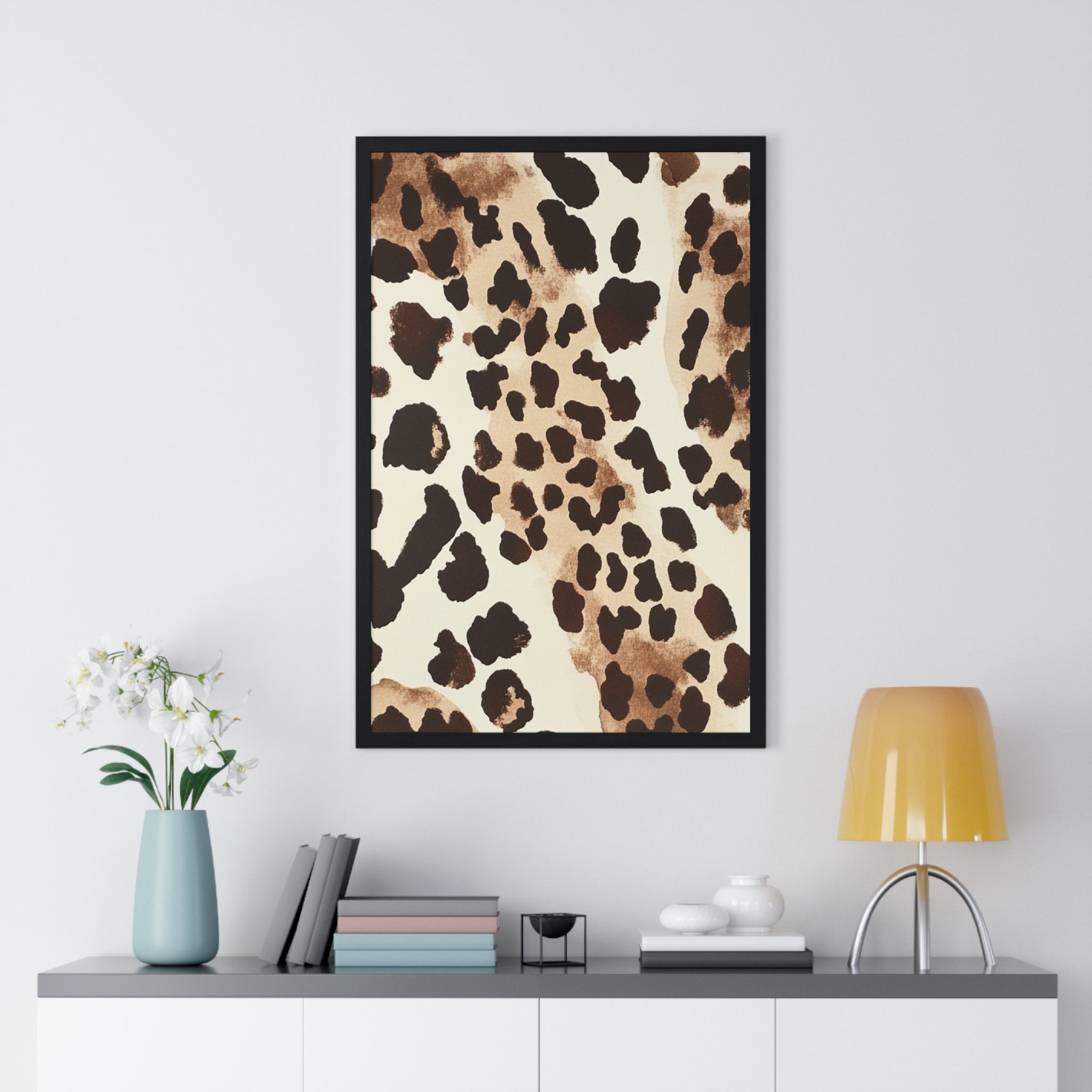 Leopard Print Framed Art, Artsulli - Art is Long, Life is Short, Poster, , , , , , , 