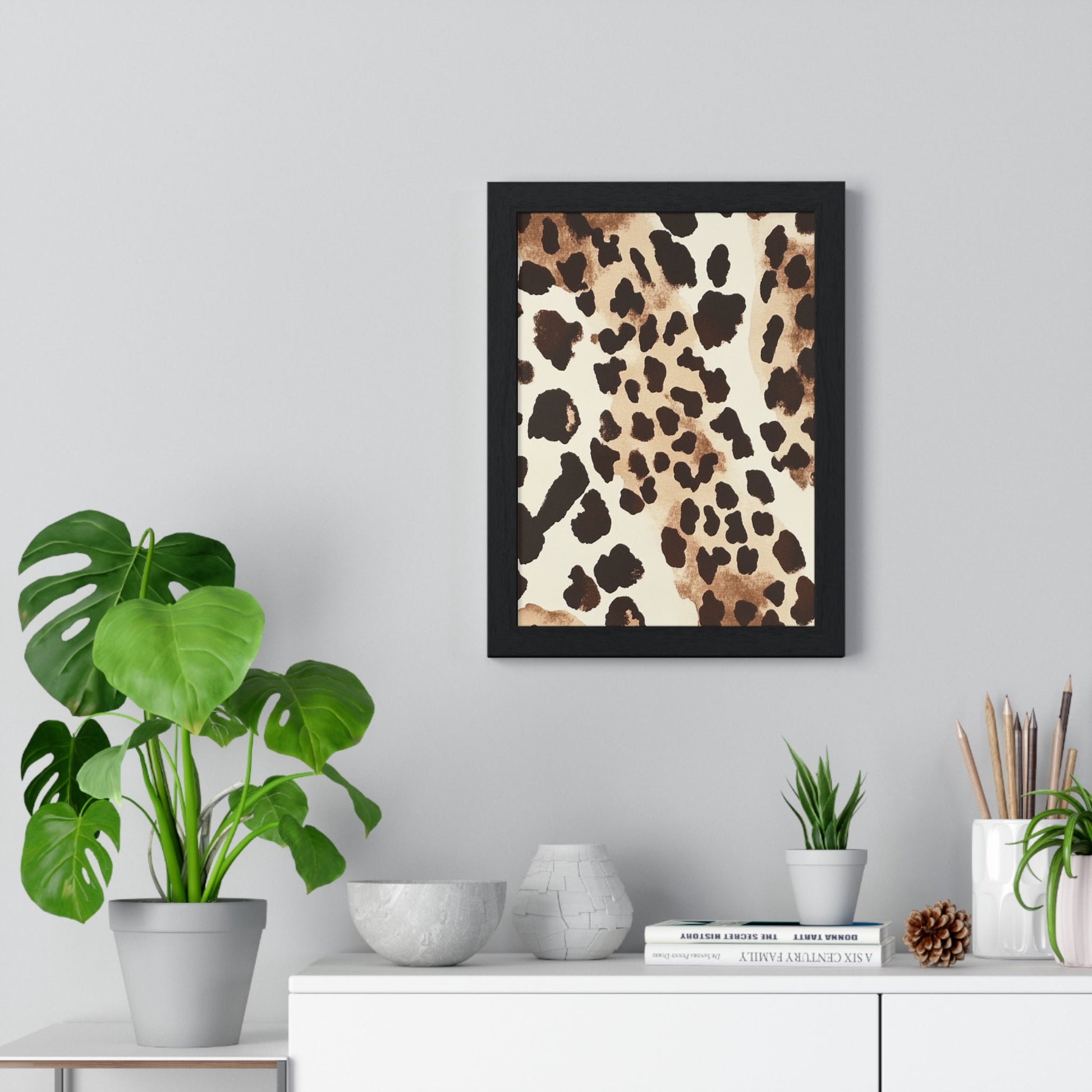 Leopard Print Framed Art, Artsulli - Art is Long, Life is Short, Poster, , , , , , , 