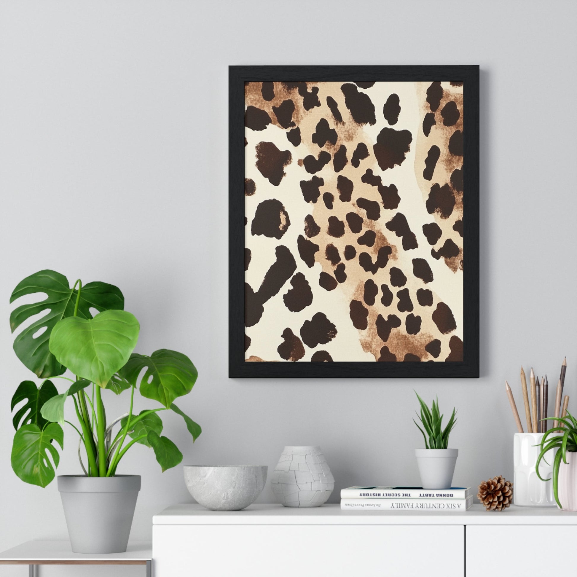 Leopard Print Framed Art, Artsulli - Art is Long, Life is Short, Poster, , , , , , , 