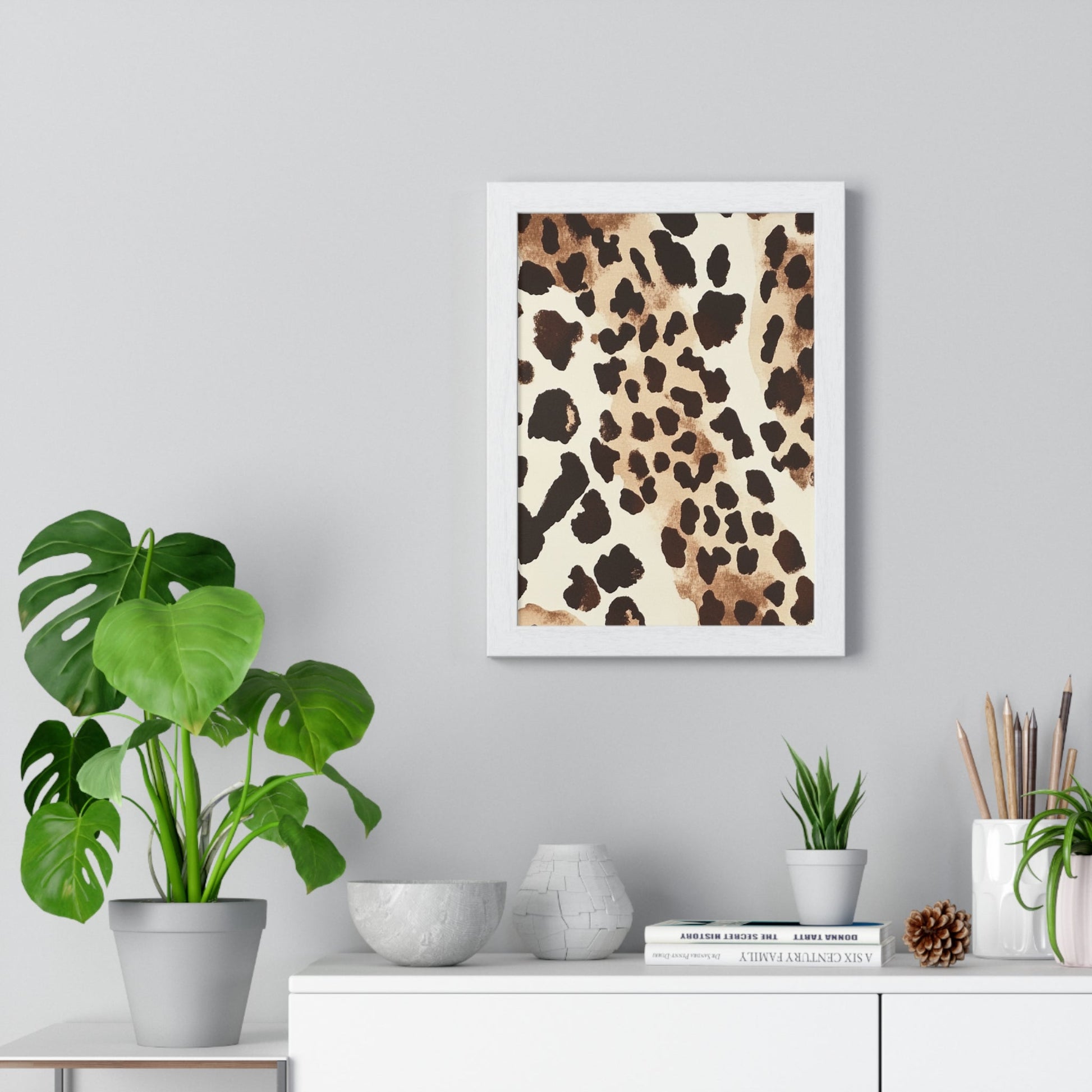 Leopard Print Framed Art, Artsulli - Art is Long, Life is Short, Poster, , , , , , , 