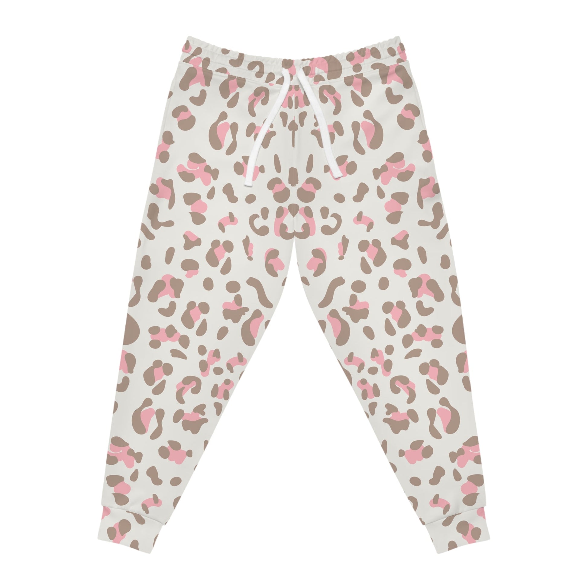 Leopard Print Joggers, Artsulli - Art is Long, Life is Short, All Over Prints, Size, S, Color, Seam thread color automatically matched to design, , , 56054327500700256192