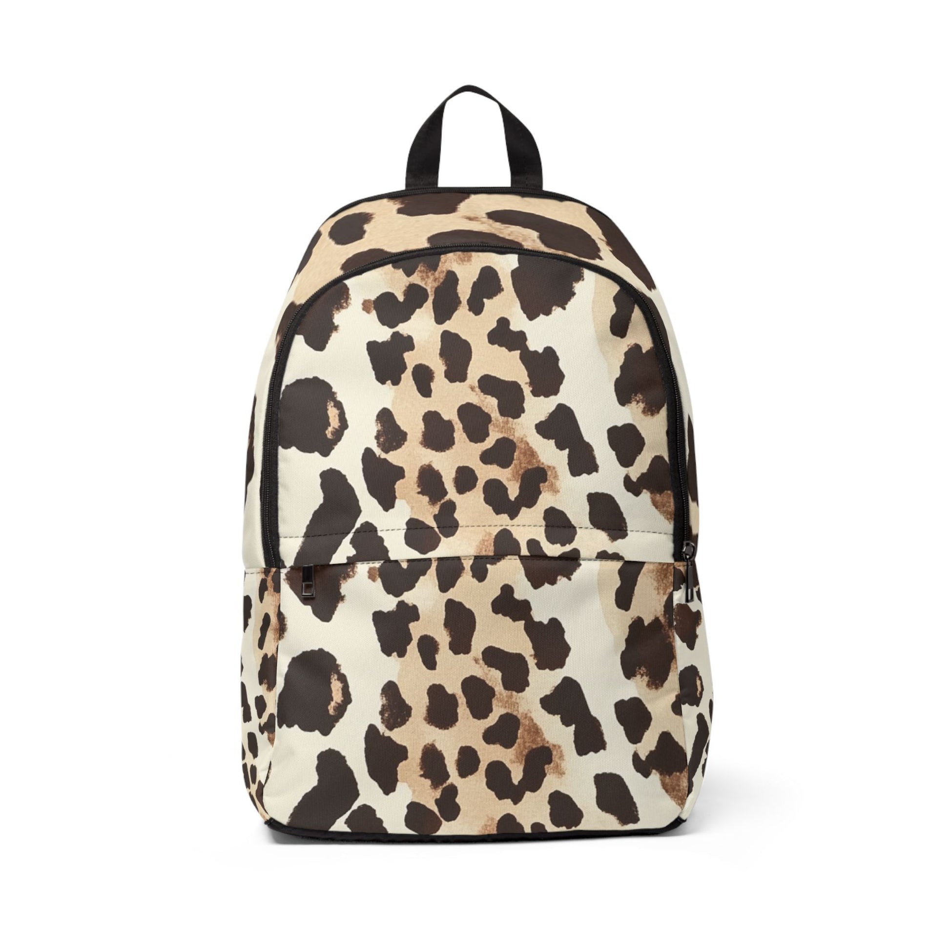 Leopard Print Laptop Backpack, Artsulli - Art is Long, Life is Short, Bags, Size, One size, , , , , 19236199618945221226