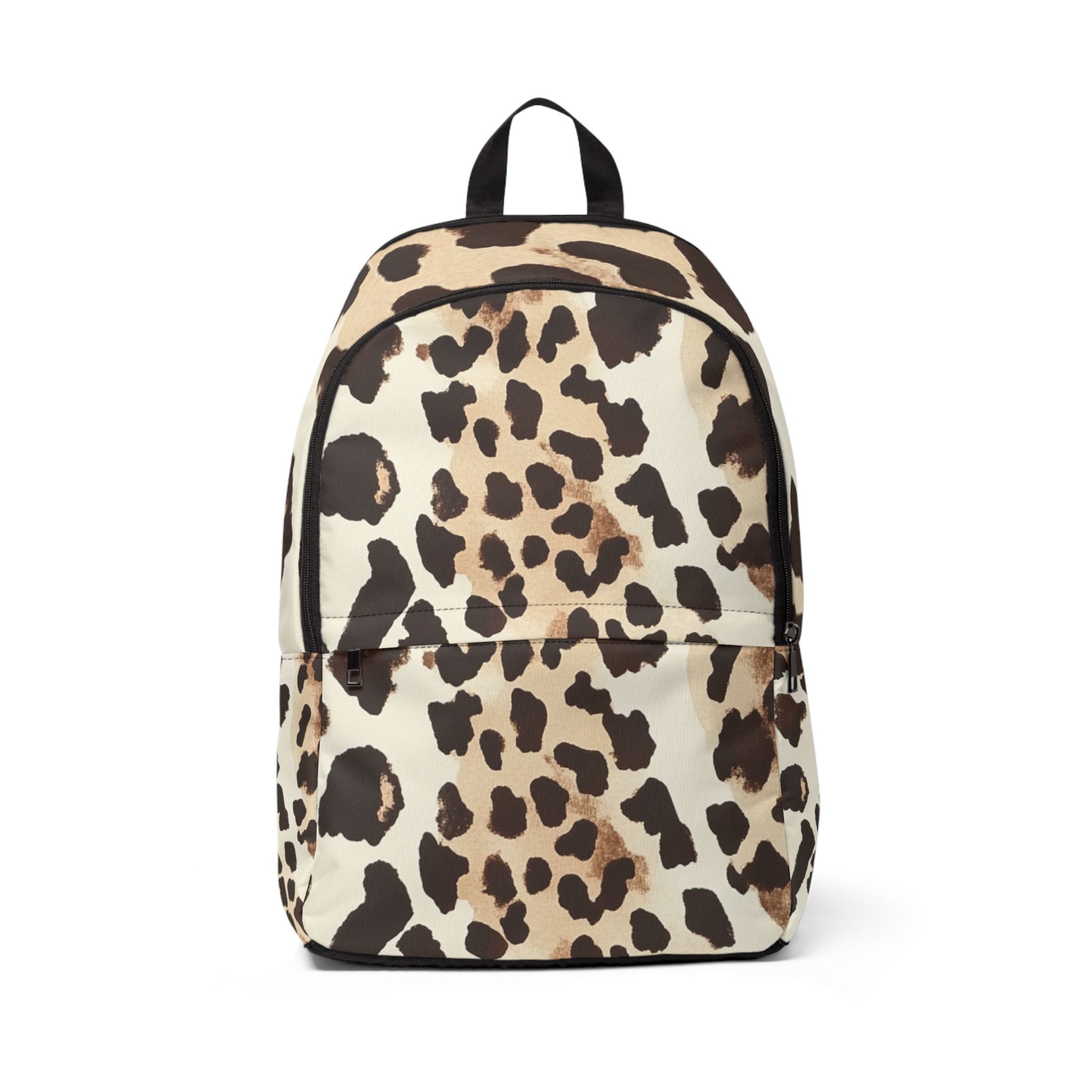 Leopard Print Laptop Backpack, Artsulli - Art is Long, Life is Short, Bags, Size, One size, , , , , 19236199618945221226