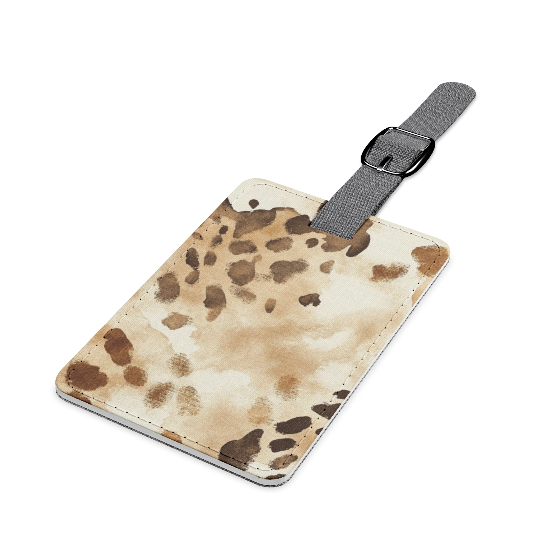 Leopard Print Luggage Tag, Artsulli - Art is Long, Life is Short, Accessories, , , , , , , 