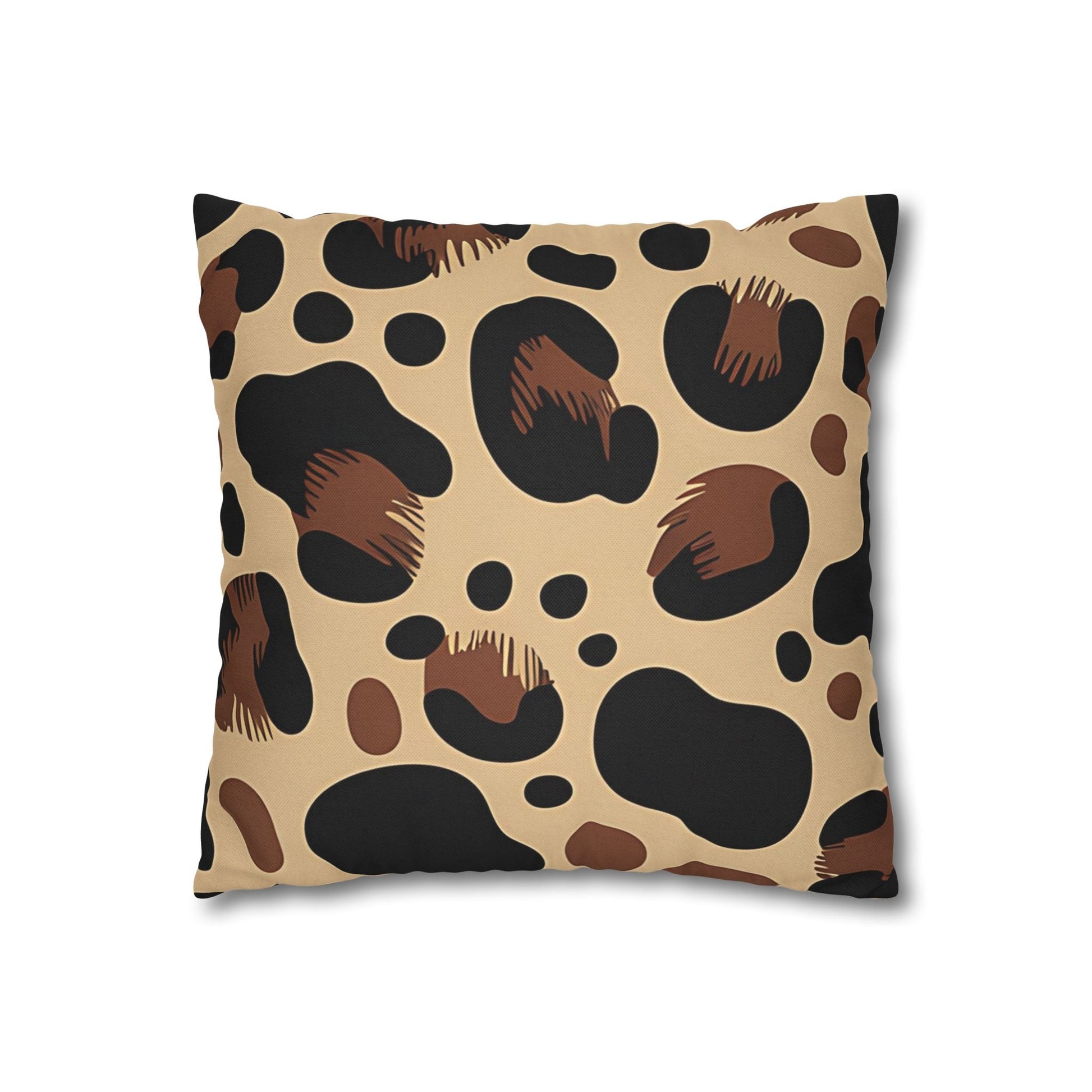 Leopard Print Throw Pillow, Artsulli - Art is Long, Life is Short, Home Decor, , , , , , , 