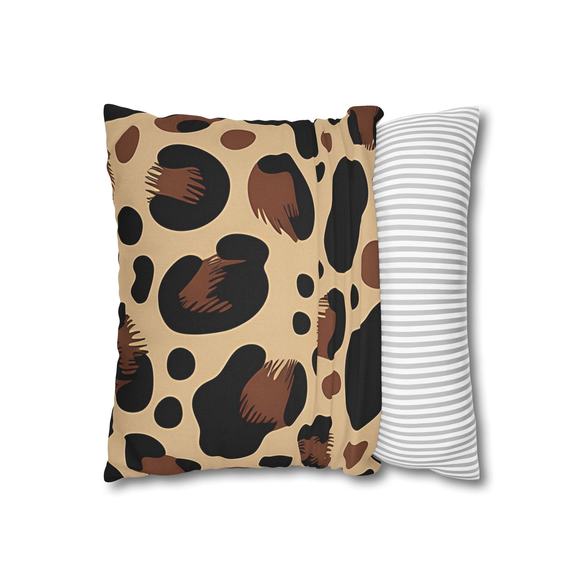 Leopard Print Throw Pillow, Artsulli - Art is Long, Life is Short, Home Decor, , , , , , , 