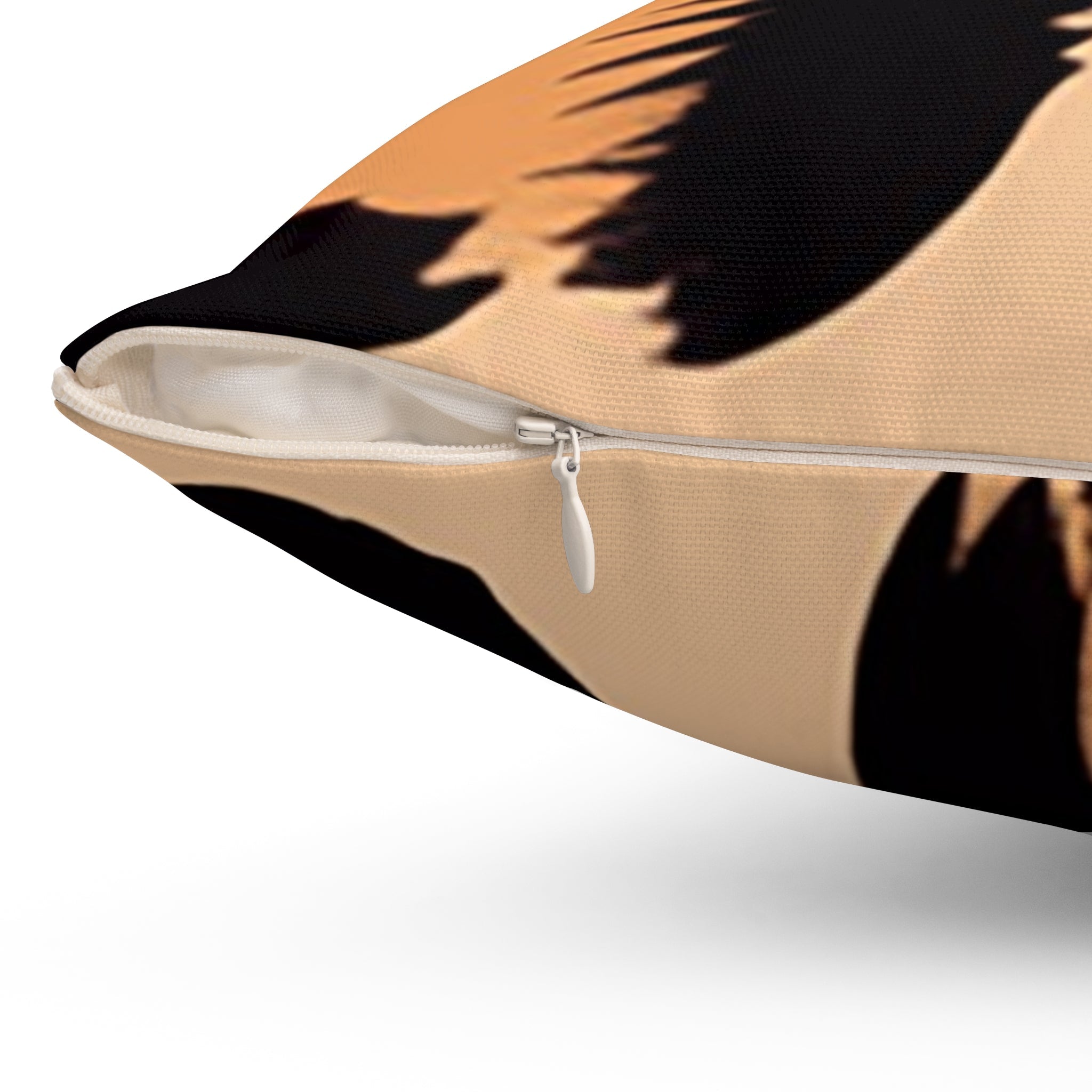 Light Brown Leopard Throw Pillow, Artsulli - Art is Long, Life is Short, Home Decor, , , , , , , 
