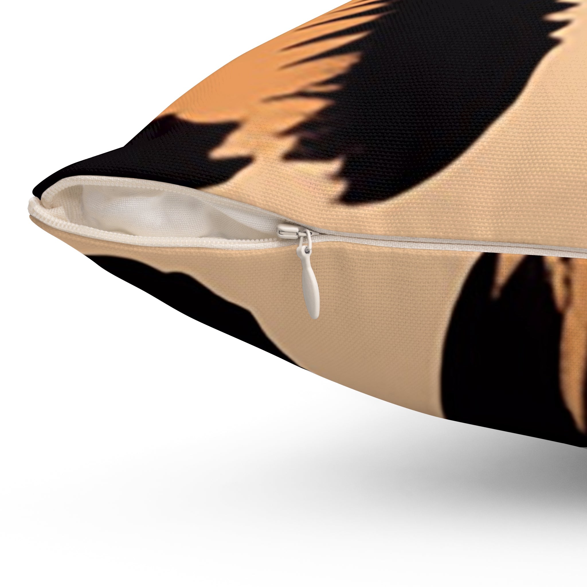Light Brown Leopard Throw Pillow, Artsulli - Art is Long, Life is Short, Home Decor, , , , , , , 