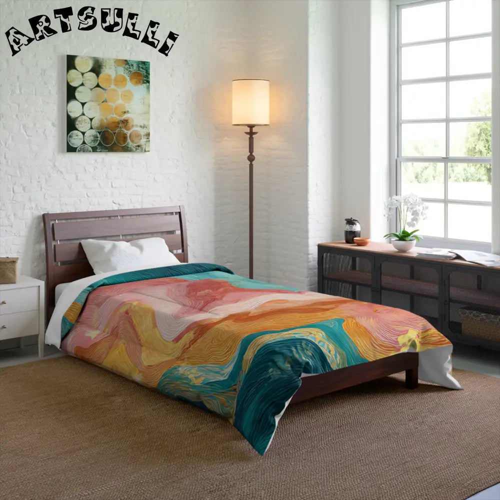 JAKKOUTTHEBXX Liquid Marble Spill Comfy Blanket 2025