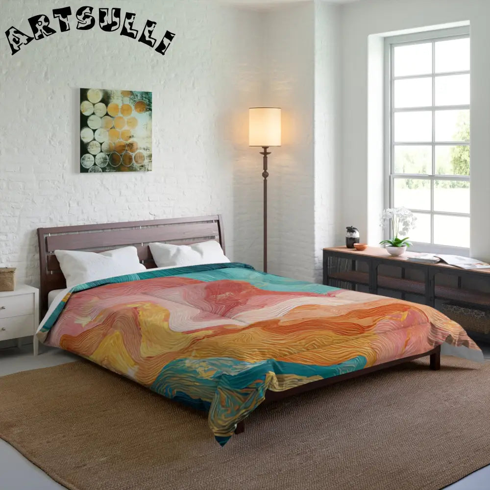 JAKKOUTTHEBXX Liquid Marble Spill Comfy Blanket 2025