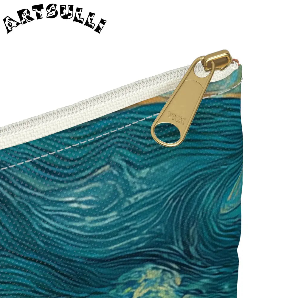 Liquid Marble Spill Cosmetic Travel Bag, Artsulli - Art is Long, Life is Short, Bags, , , , , , , 