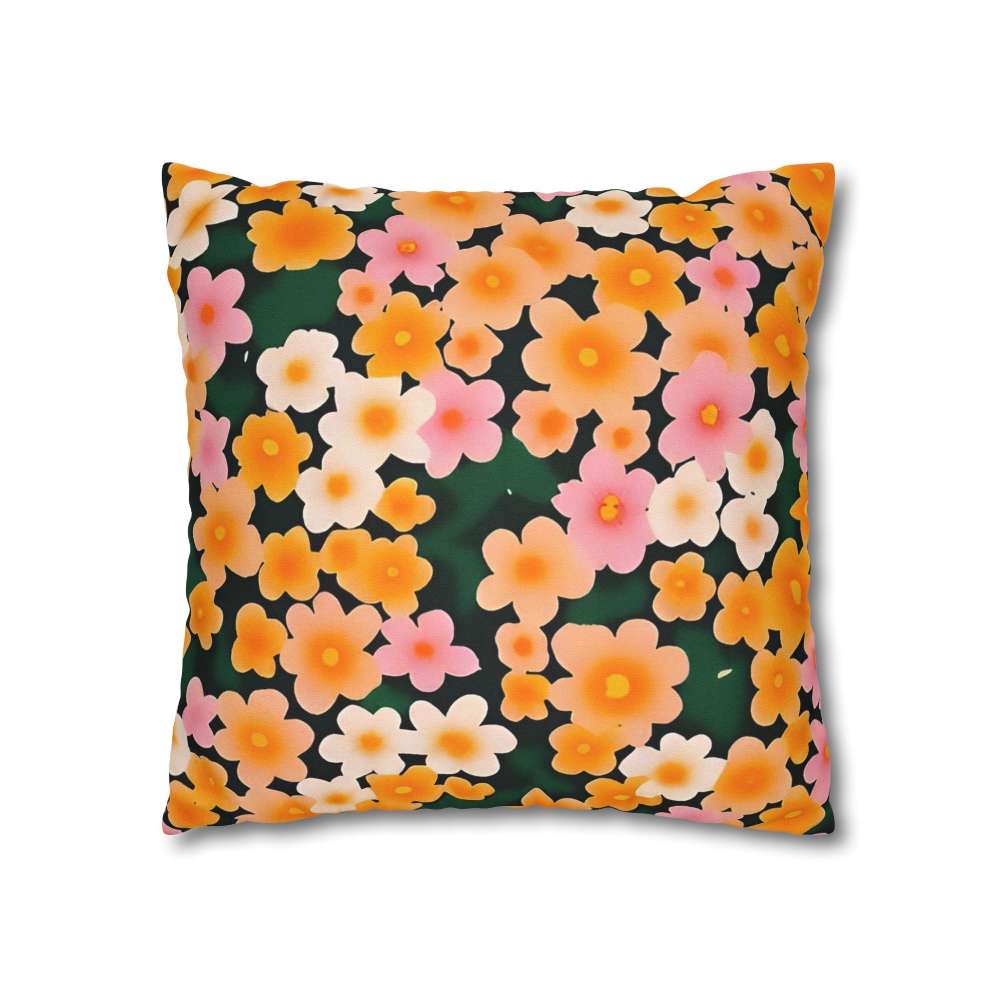Lush Garden Floral Throw Pillow, Artsulli - Art is Long, Life is Short, Home Decor, , , , , , , 