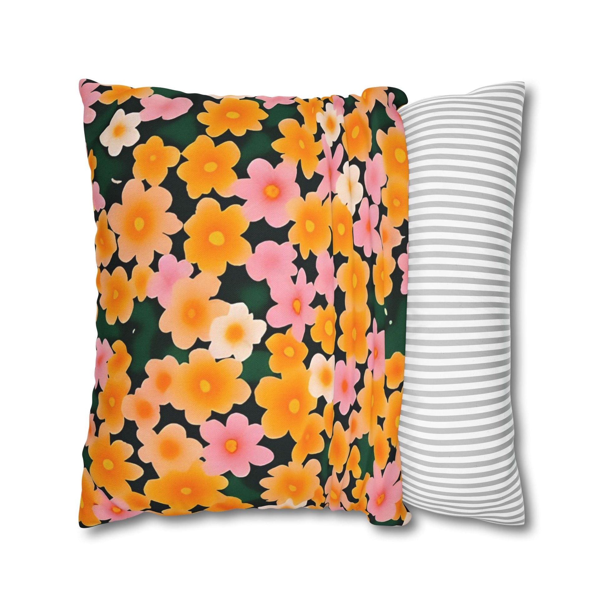 Lush Garden Floral Throw Pillow, Artsulli - Art is Long, Life is Short, Home Decor, , , , , , , 