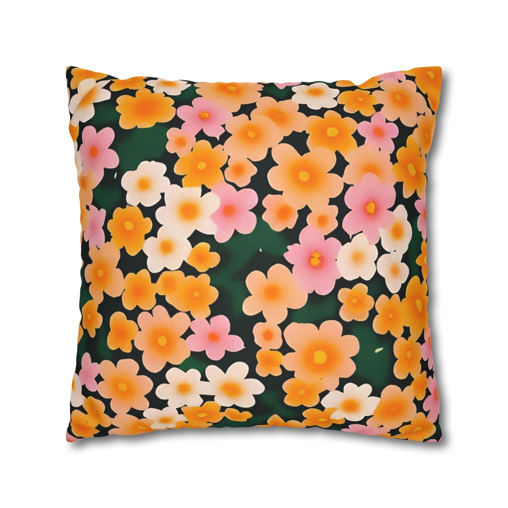 Lush Garden Floral Throw Pillow, Artsulli - Art is Long, Life is Short, Home Decor, , , , , , , 