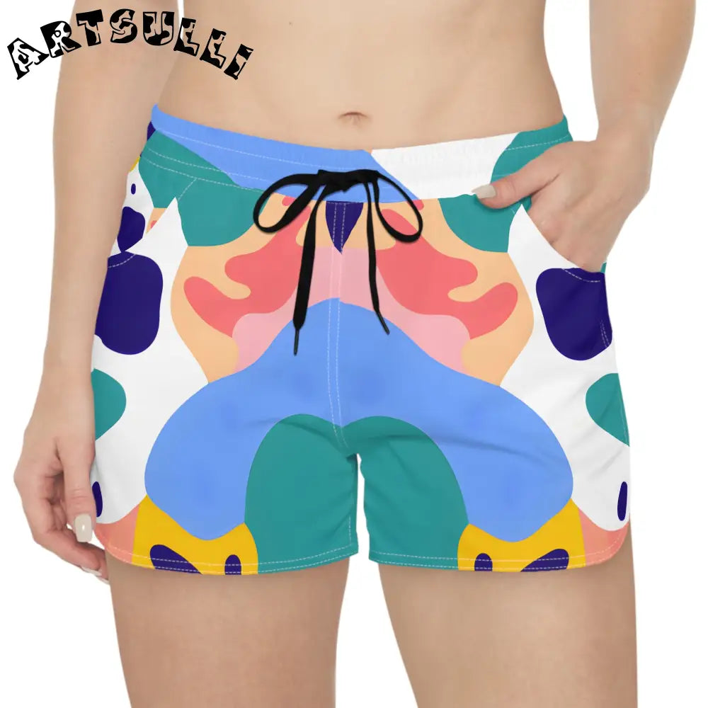 Lush Risograph Jungle Shorts Offer Comfort, Artsulli - Art is Long, Life is Short, All Over Prints, , , , , , , 