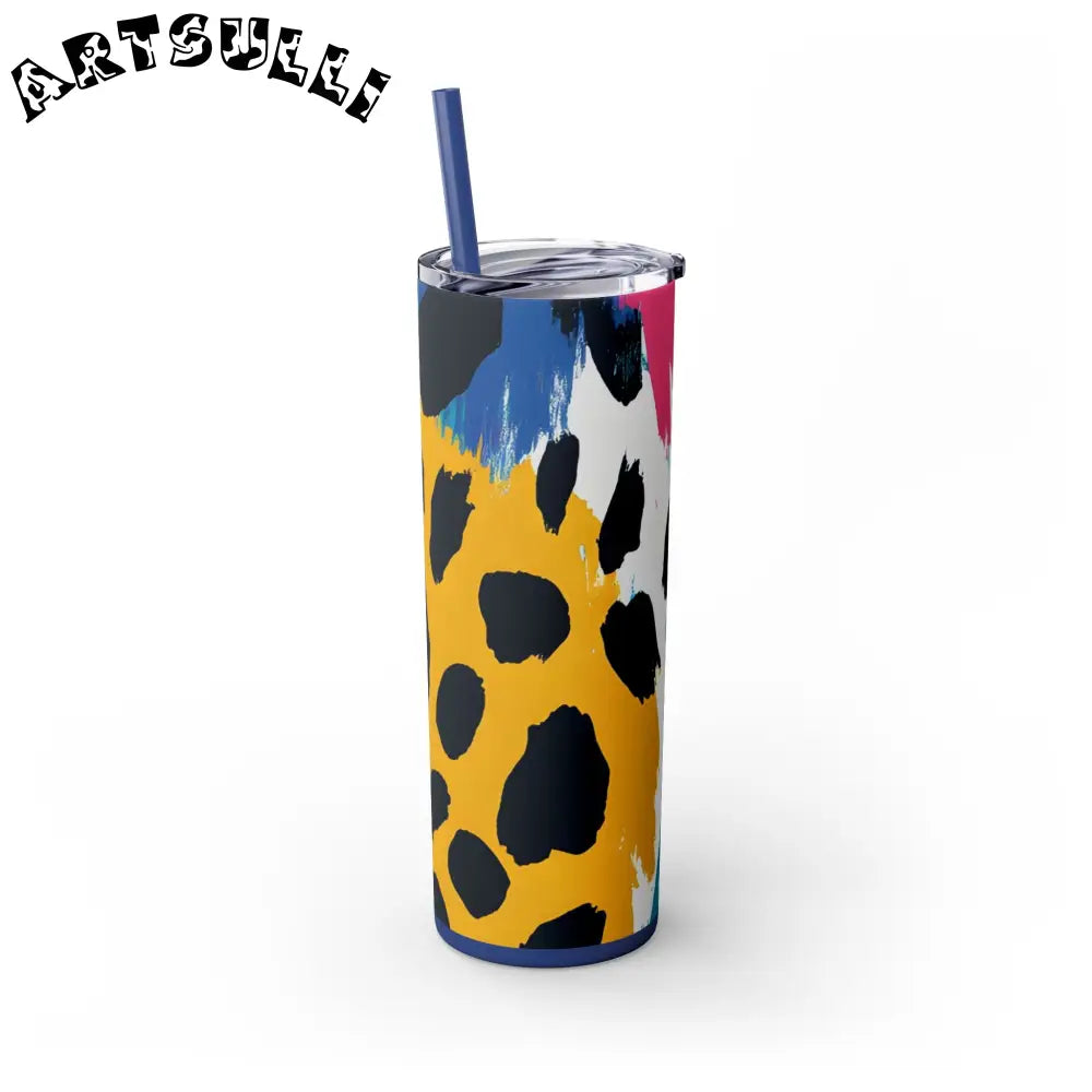 Maars Abstract Personalized Skinny Tumbler, Artsulli - Art is Long, Life is Short, Mug, , , , , , , 