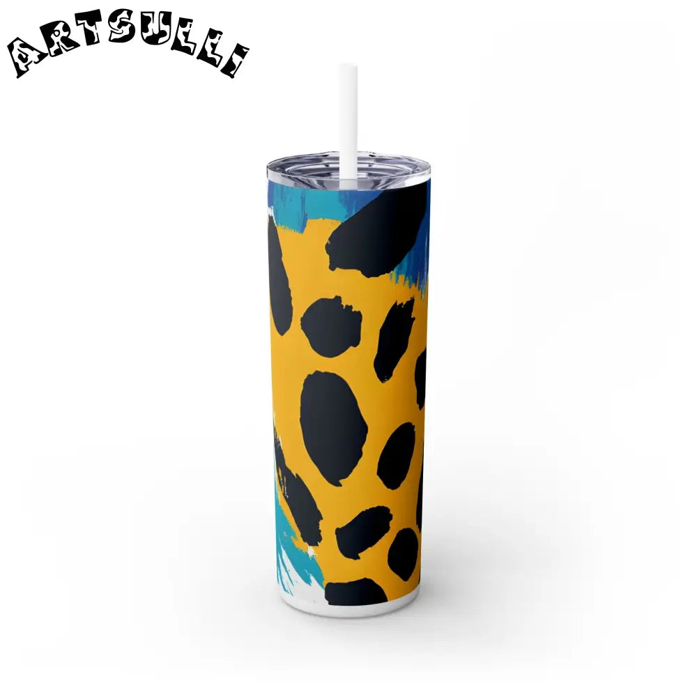 Maars Abstract Personalized Skinny Tumbler, Artsulli - Art is Long, Life is Short, Mug, , , , , , , 