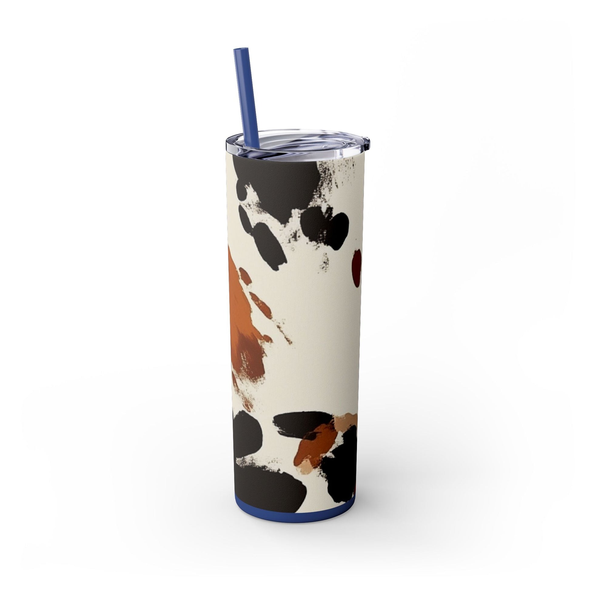 Maars Cow Print Skinny Tumbler, Artsulli - Art is Long, Life is Short, Mug, , , , , , , 