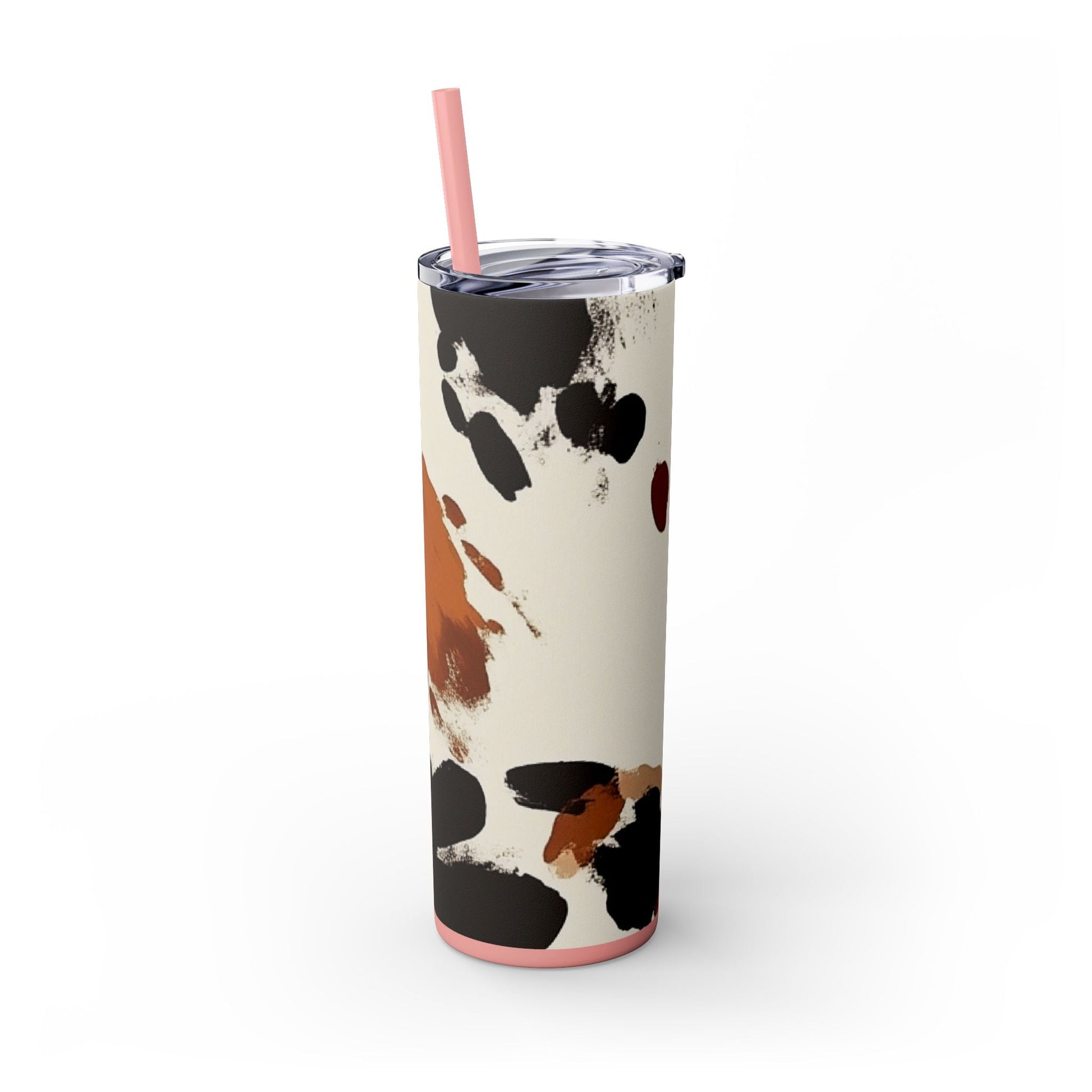 Maars Cow Print Skinny Tumbler, Artsulli - Art is Long, Life is Short, Mug, , , , , , , 