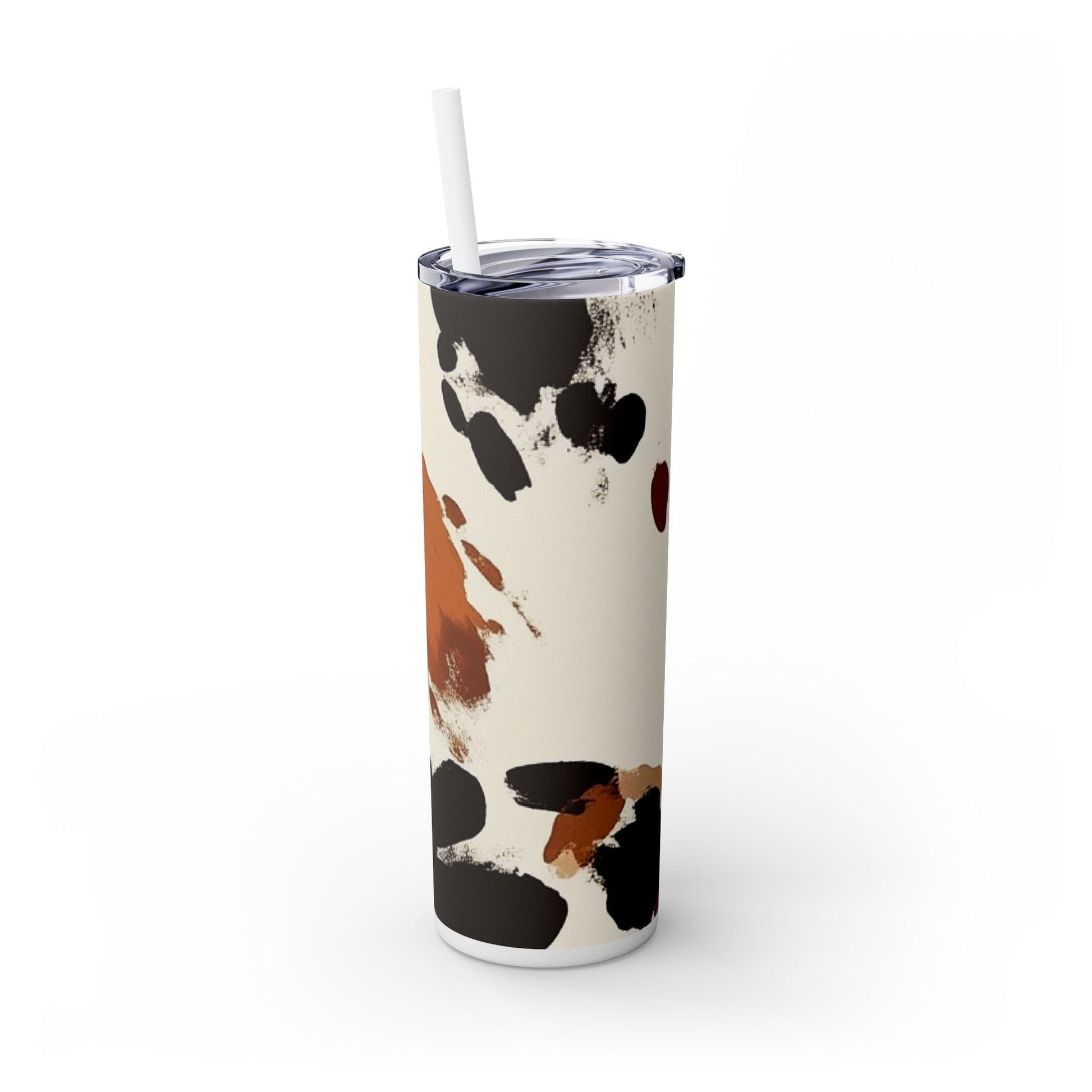 Maars Cow Print Skinny Tumbler, Artsulli - Art is Long, Life is Short, Mug, , , , , , , 