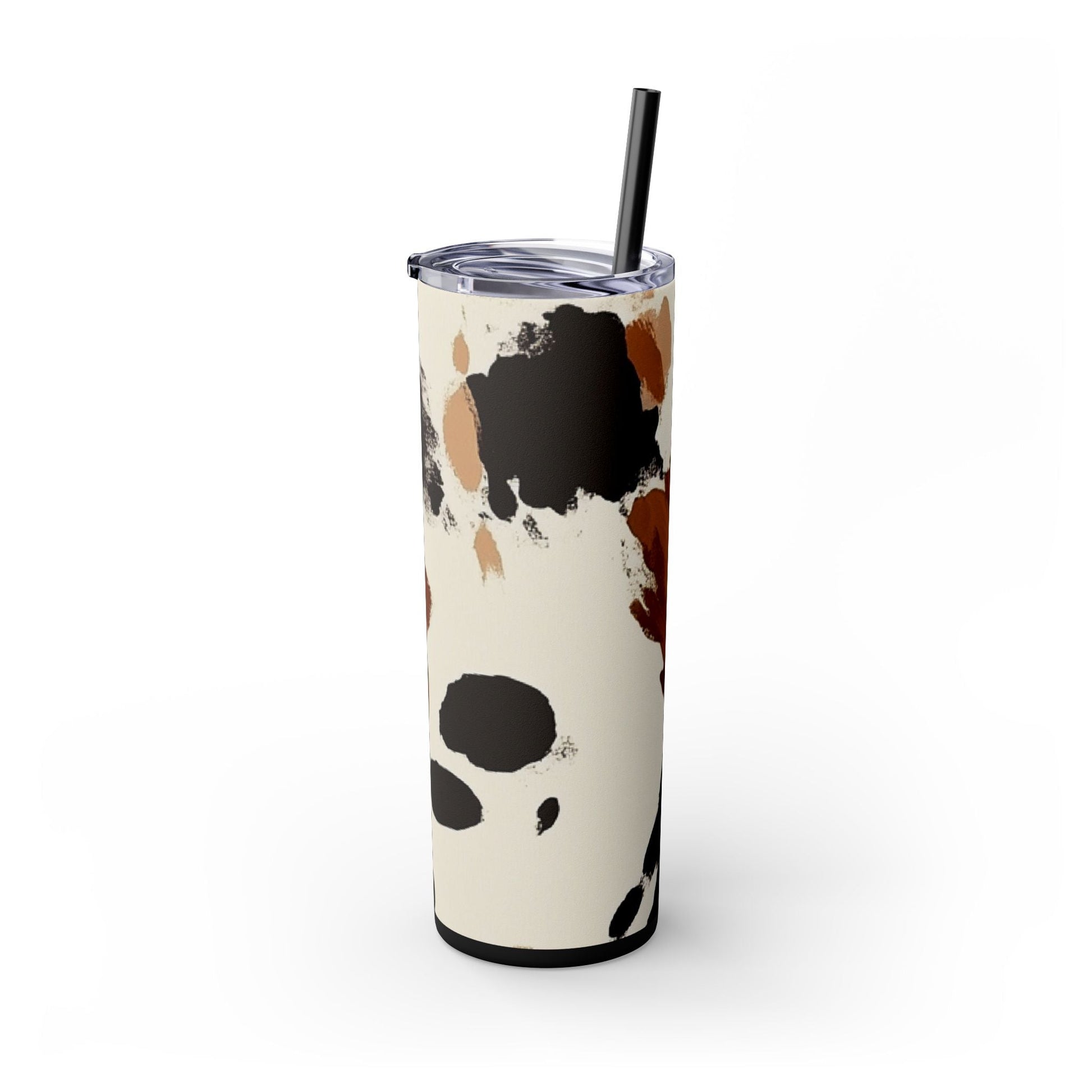 Maars Cow Print Skinny Tumbler, Artsulli - Art is Long, Life is Short, Mug, , , , , , , 