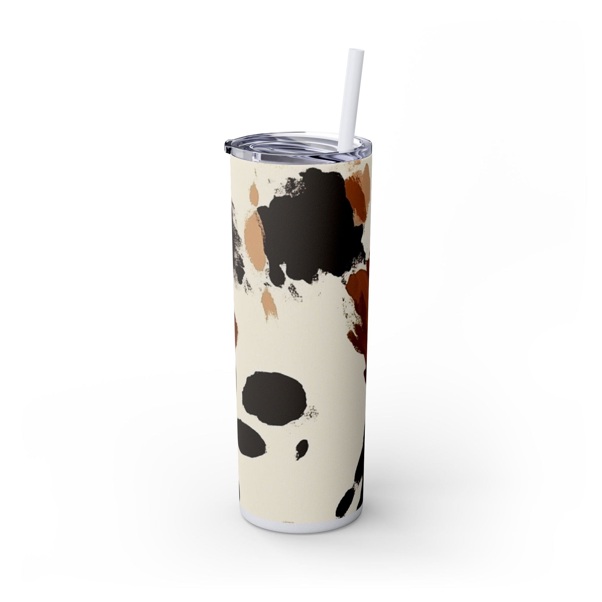 Maars Cow Print Skinny Tumbler, Artsulli - Art is Long, Life is Short, Mug, , , , , , , 