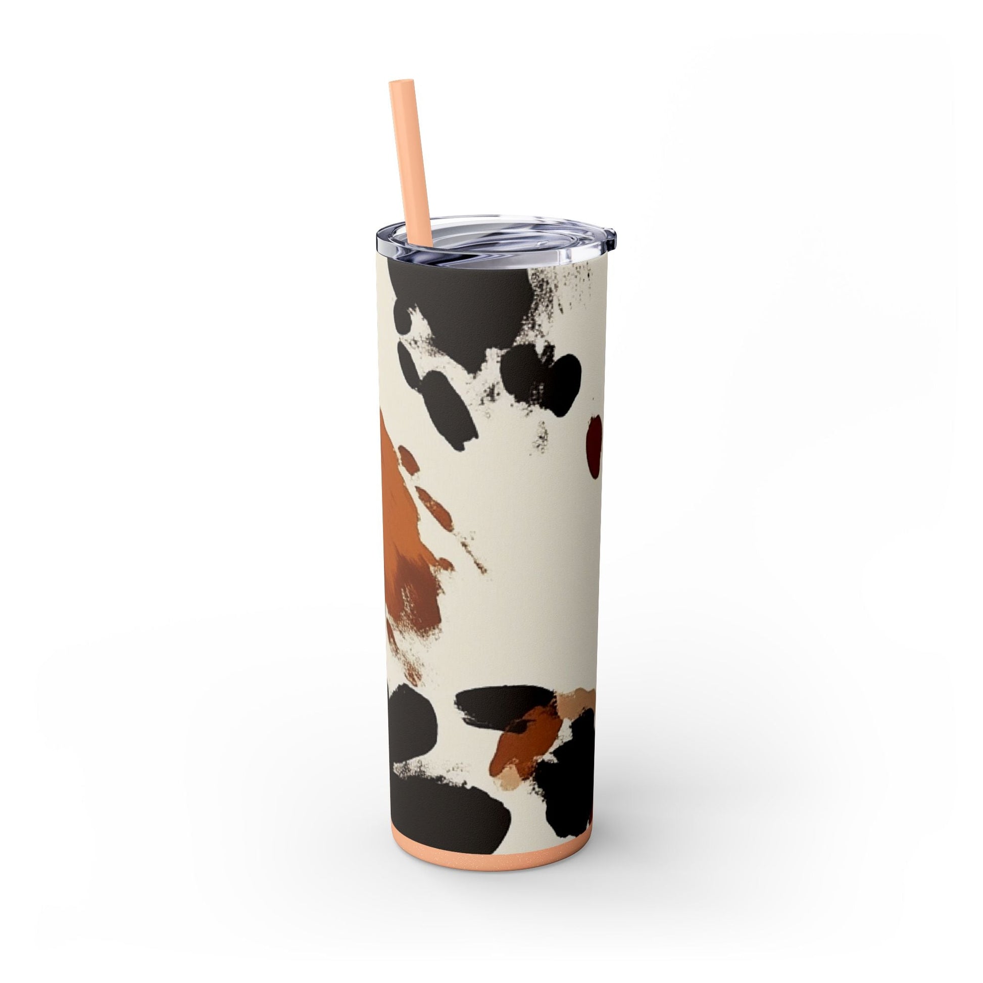 Maars Cow Print Skinny Tumbler, Artsulli - Art is Long, Life is Short, Mug, , , , , , , 