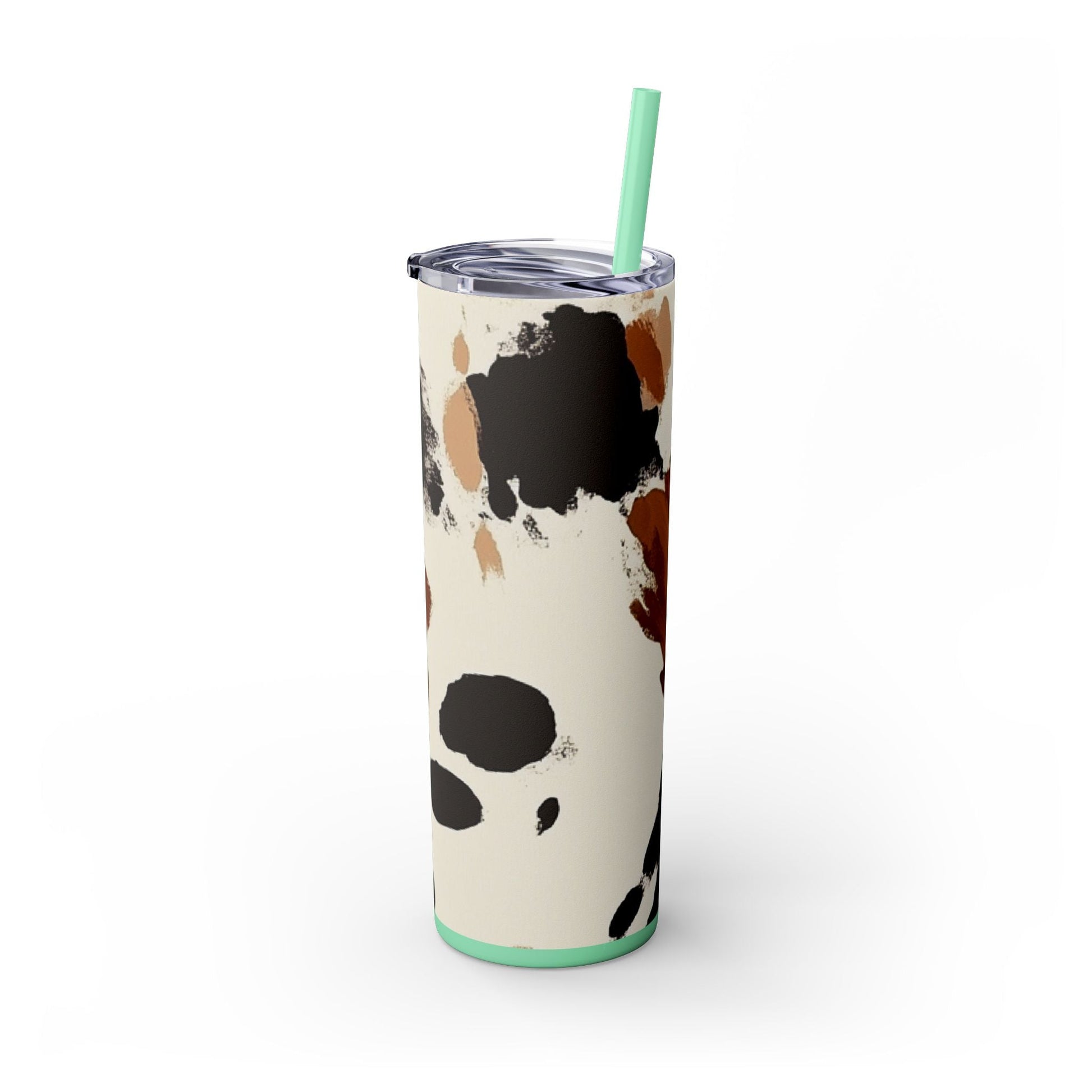 Maars Cow Print Skinny Tumbler, Artsulli - Art is Long, Life is Short, Mug, , , , , , , 