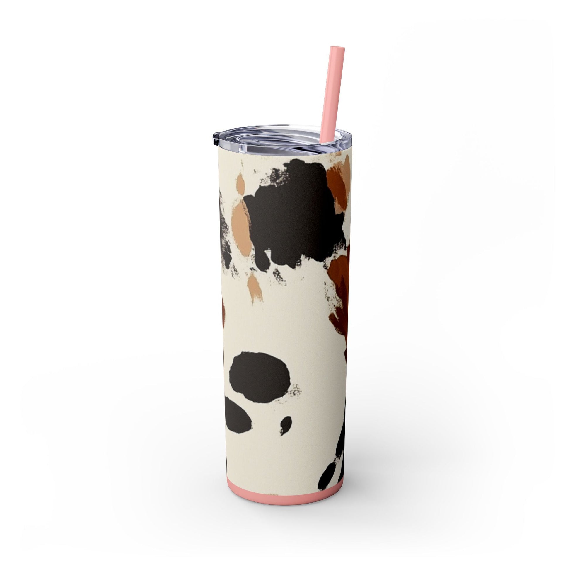 Maars Cow Print Skinny Tumbler, Artsulli - Art is Long, Life is Short, Mug, , , , , , , 