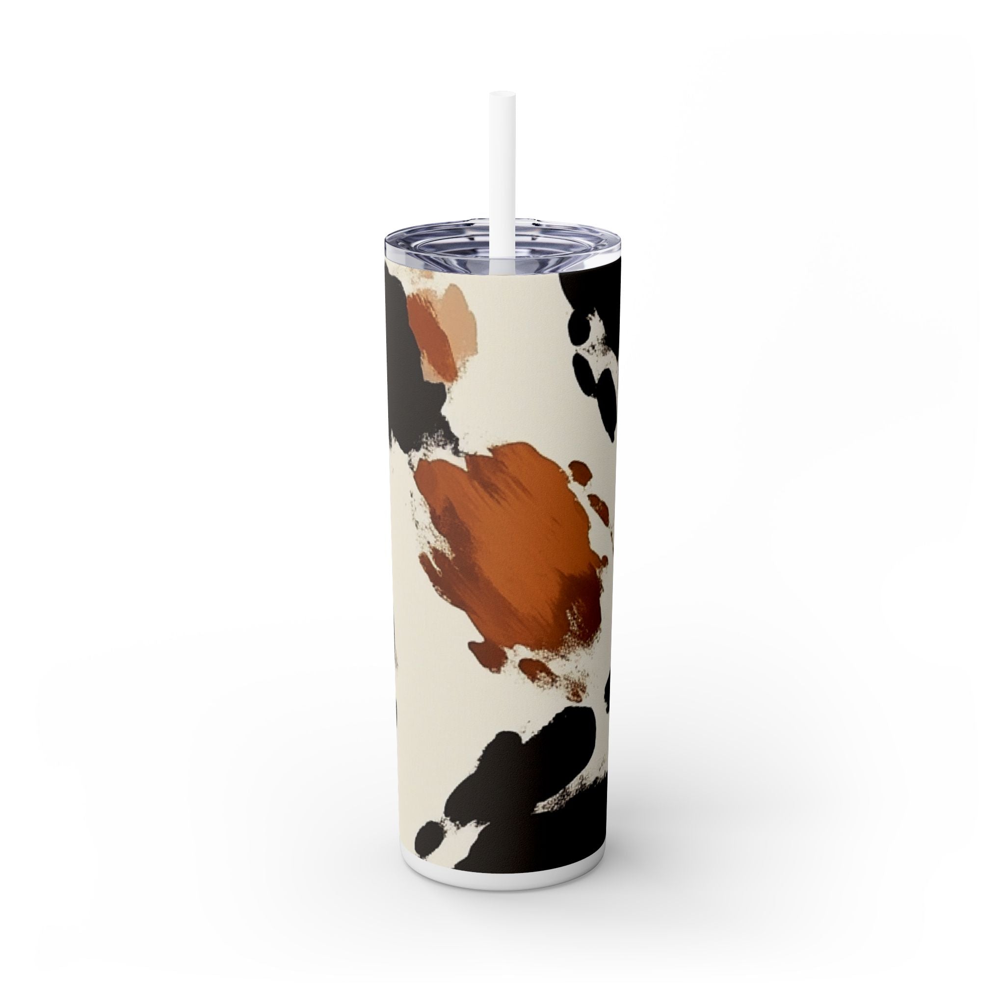 Maars Cow Print Skinny Tumbler, Artsulli - Art is Long, Life is Short, Mug, , , , , , , 