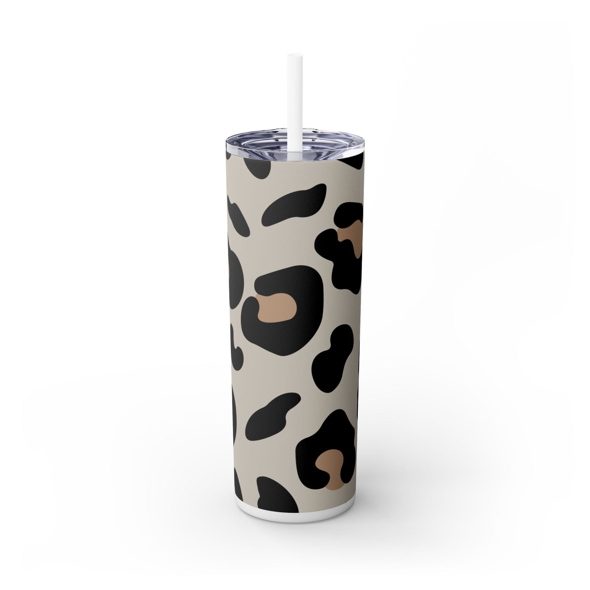 Maars Leopard Print Skinny Tumbler, Artsulli - Art is Long, Life is Short, Mug, , , , , , , 