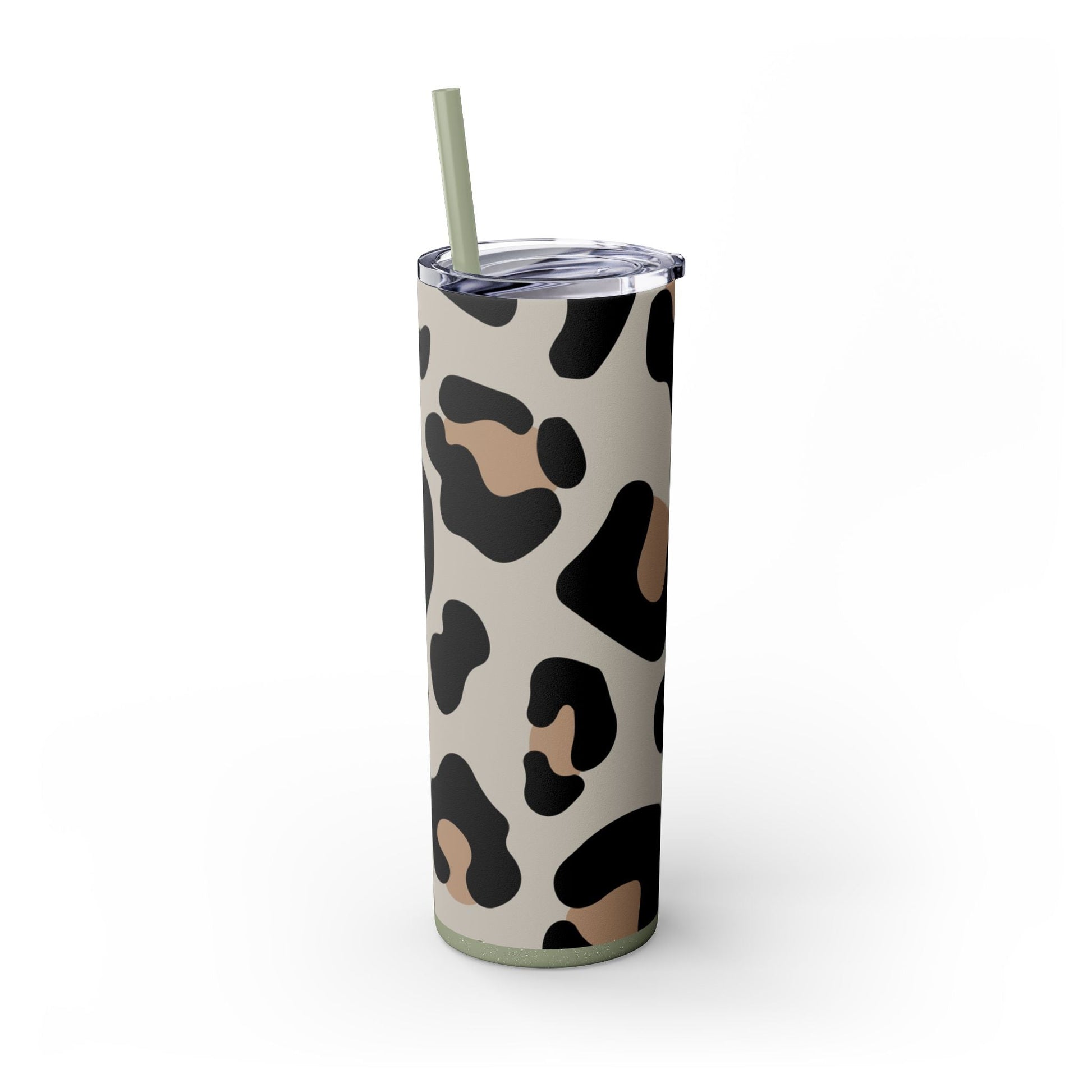 Maars Leopard Print Skinny Tumbler, Artsulli - Art is Long, Life is Short, Mug, , , , , , , 