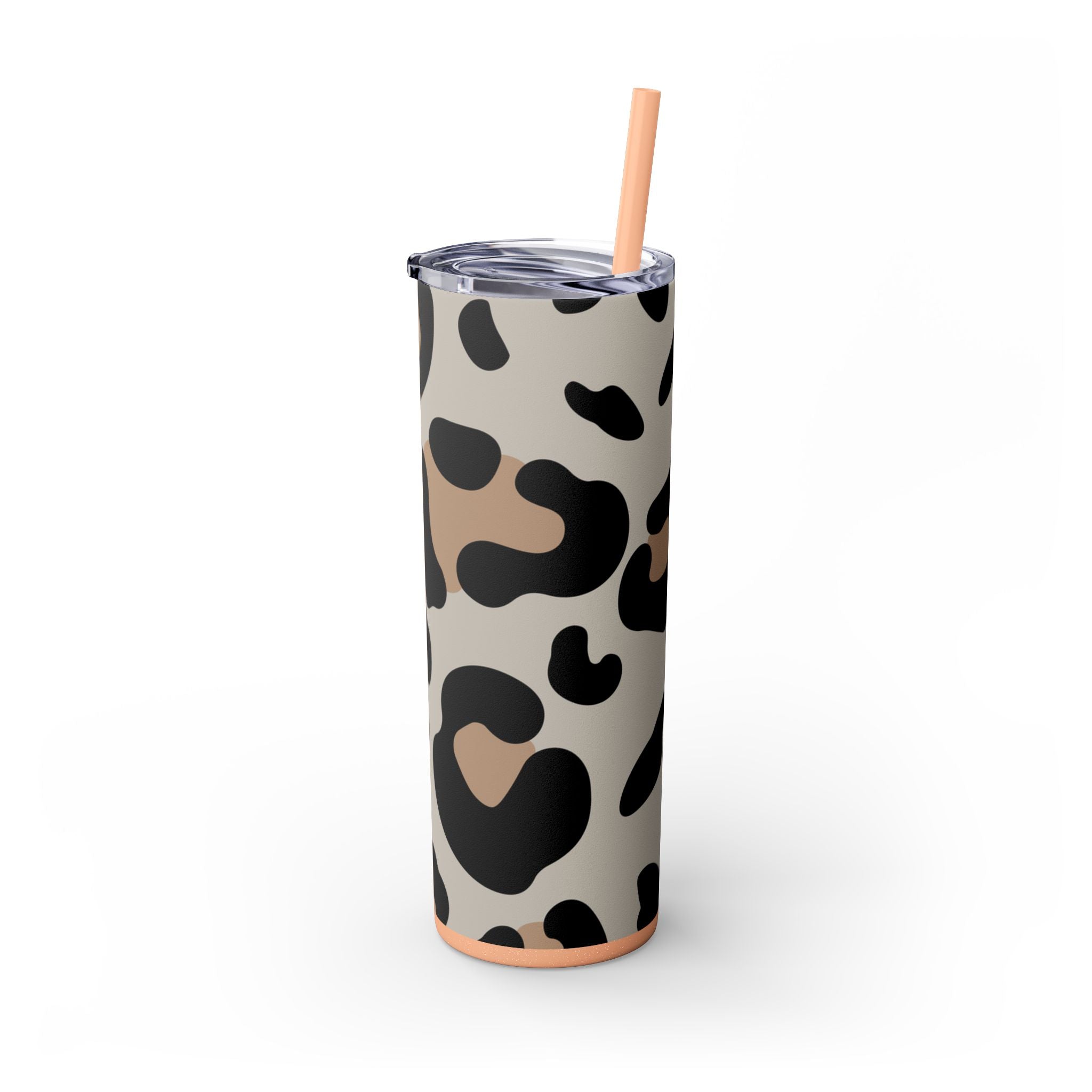 Maars Leopard Print Skinny Tumbler, Artsulli - Art is Long, Life is Short, Mug, , , , , , , 