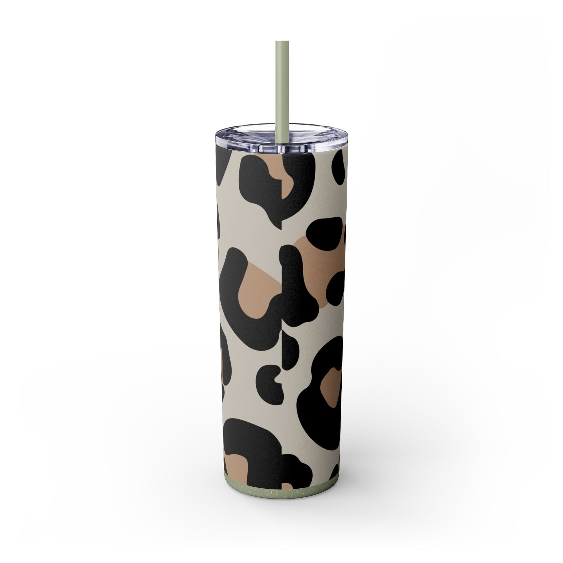 Maars Leopard Print Skinny Tumbler, Artsulli - Art is Long, Life is Short, Mug, , , , , , , 