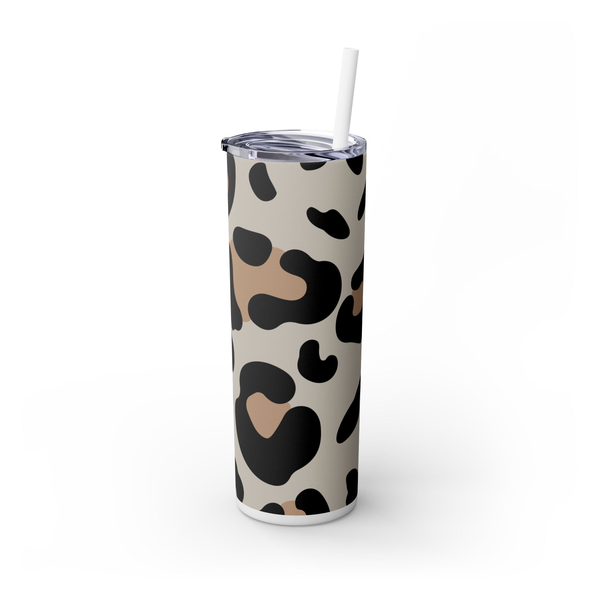 Maars Leopard Print Skinny Tumbler, Artsulli - Art is Long, Life is Short, Mug, , , , , , , 