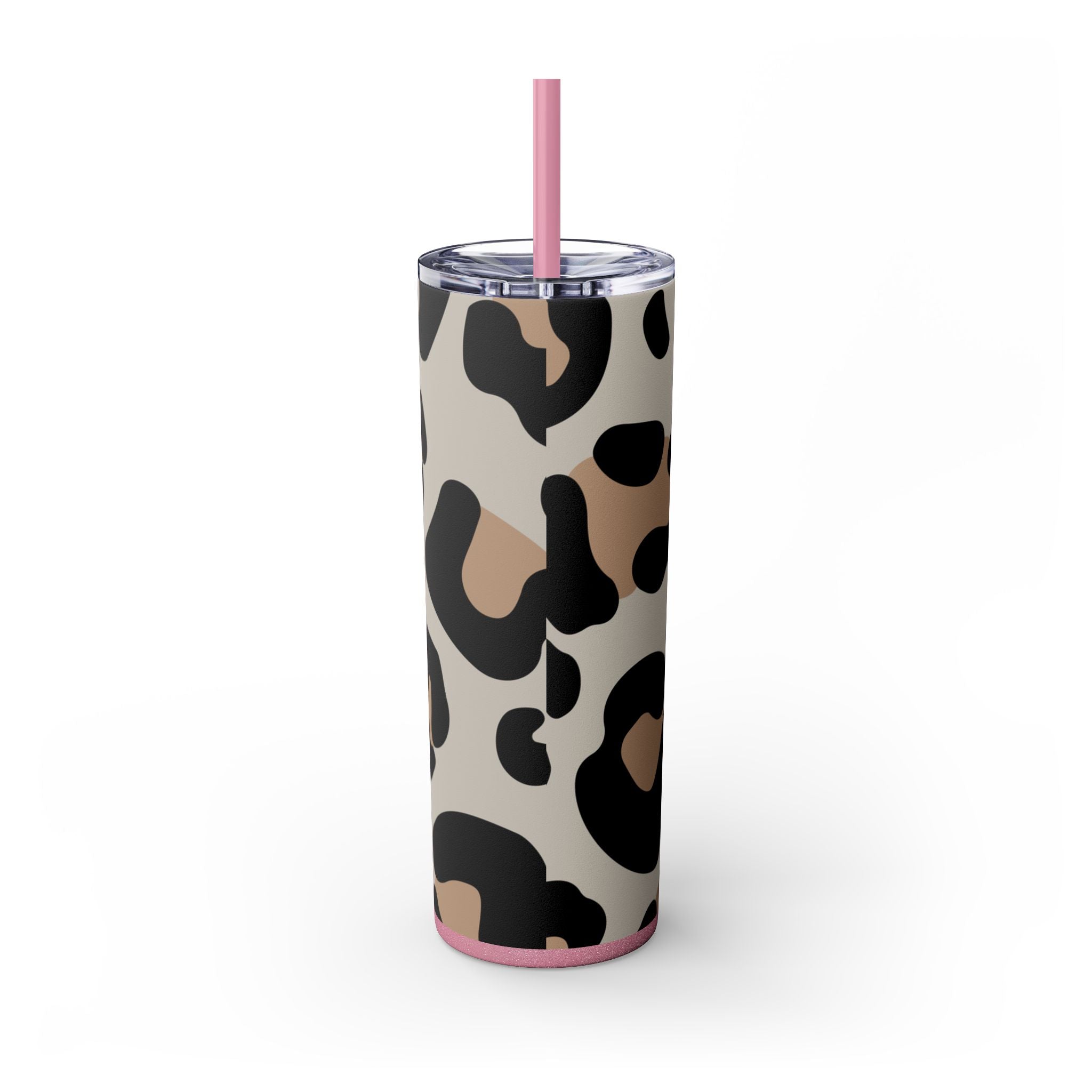 Maars Leopard Print Skinny Tumbler, Artsulli - Art is Long, Life is Short, Mug, , , , , , , 