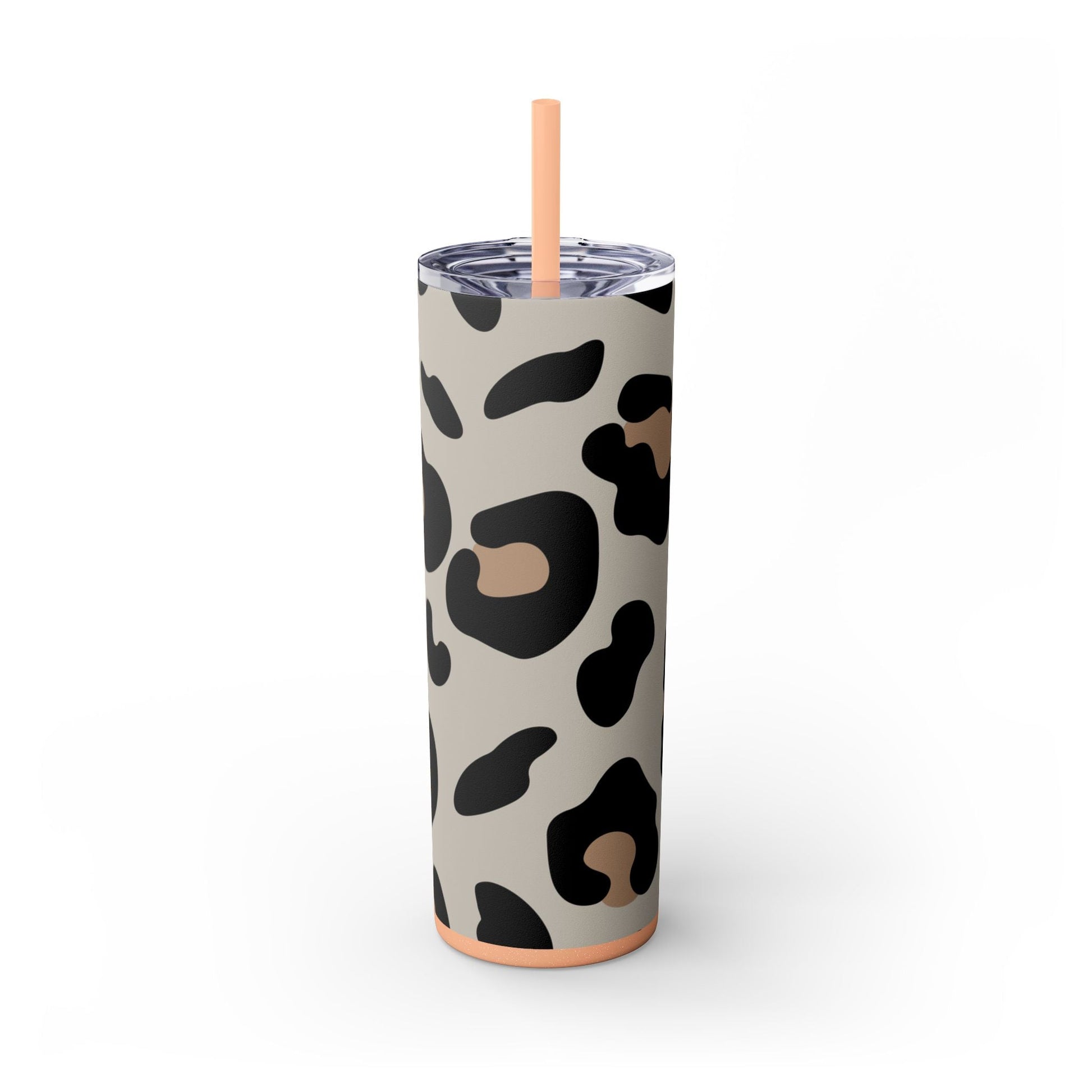 Maars Leopard Print Skinny Tumbler, Artsulli - Art is Long, Life is Short, Mug, , , , , , , 