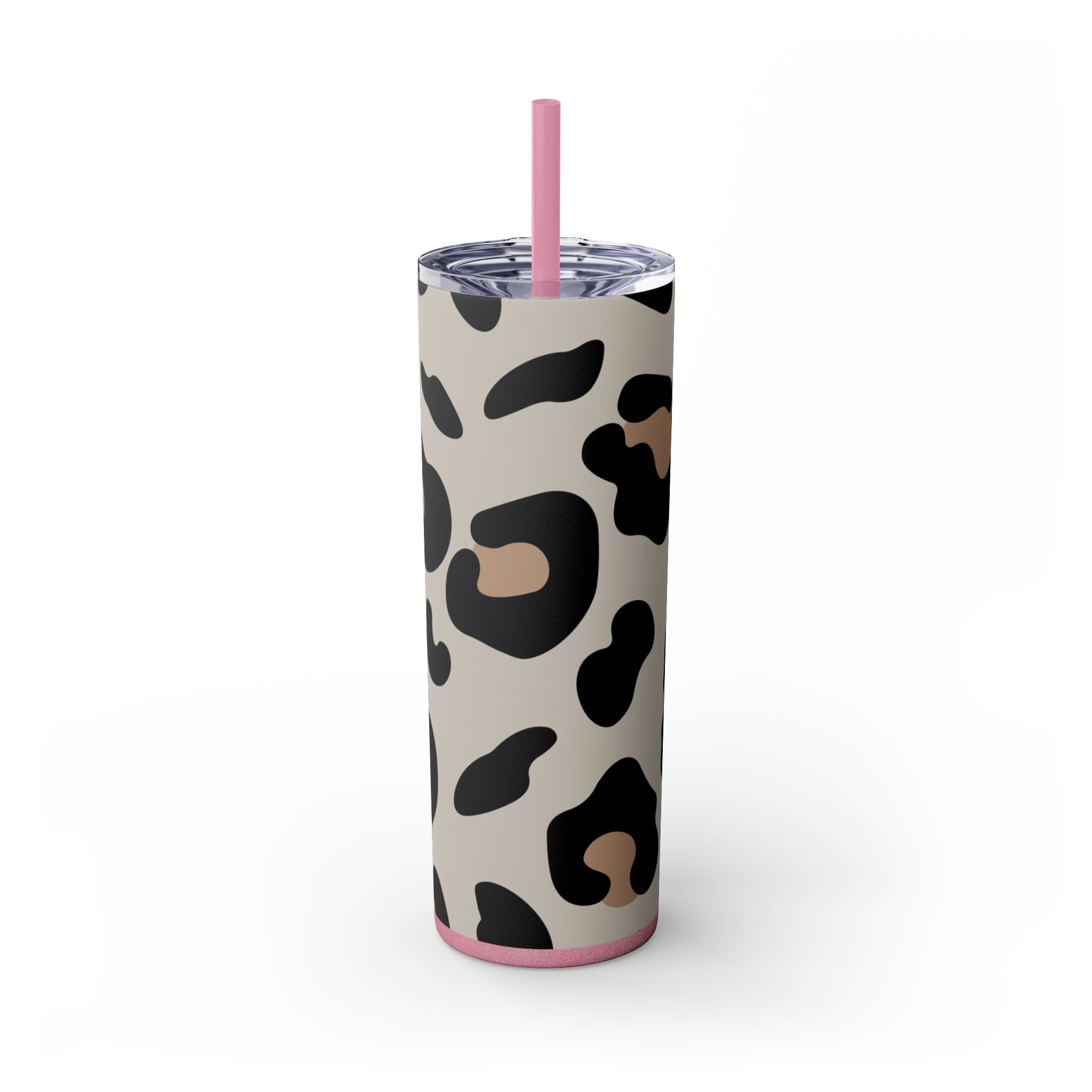 Maars Leopard Print Skinny Tumbler, Artsulli - Art is Long, Life is Short, Mug, , , , , , , 
