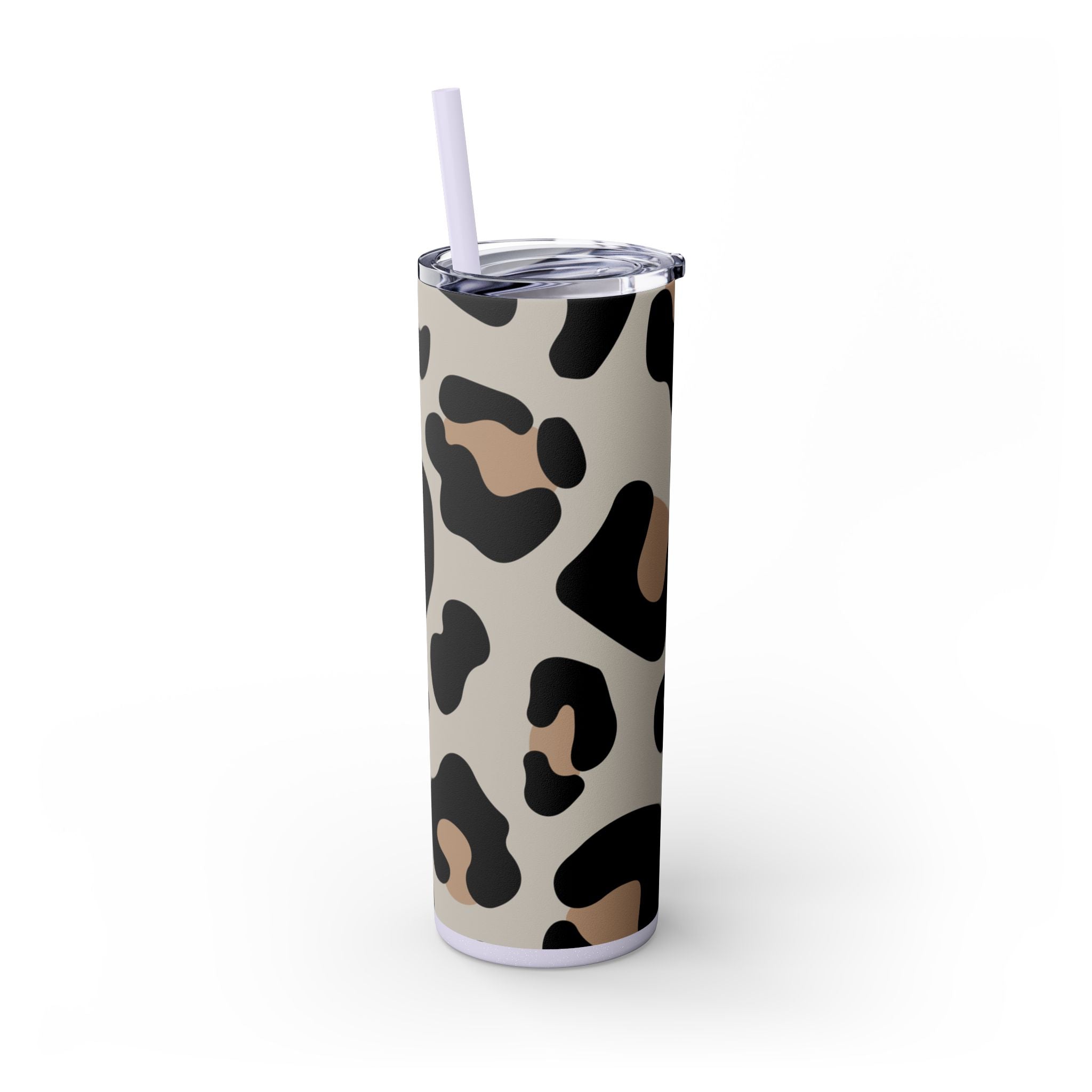Maars Leopard Print Skinny Tumbler, Artsulli - Art is Long, Life is Short, Mug, , , , , , , 