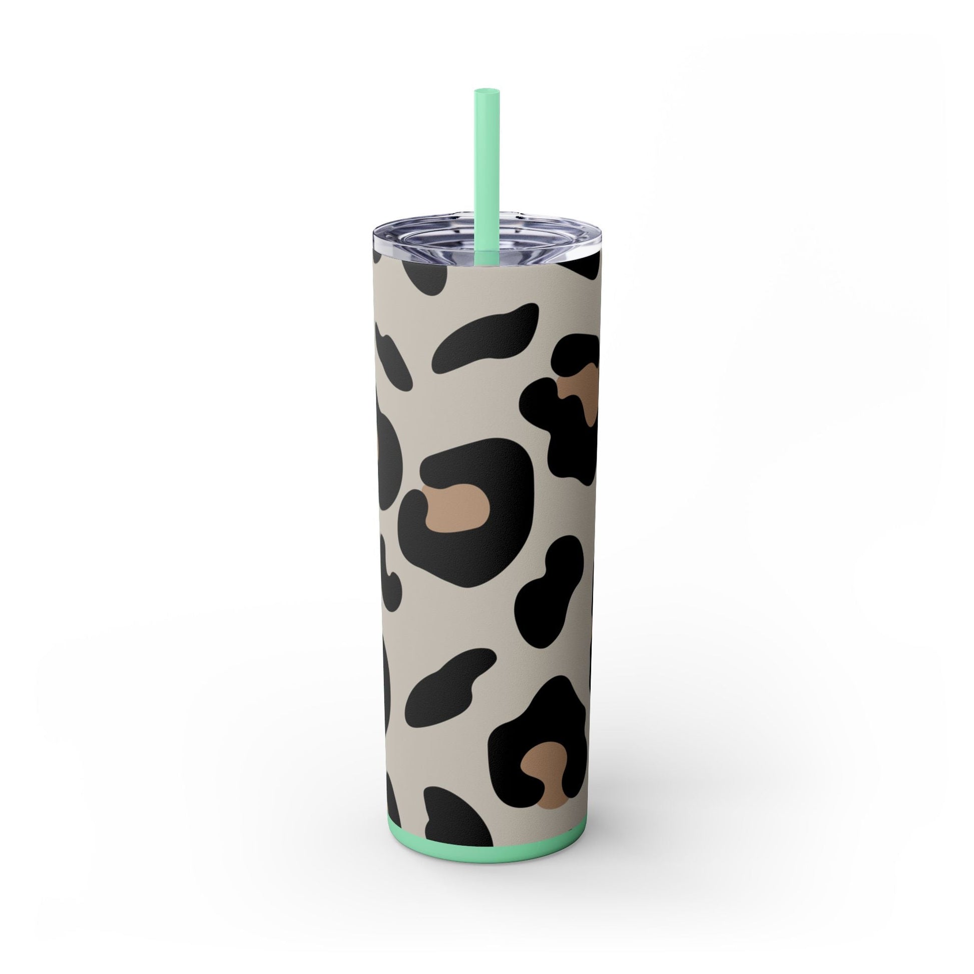 Maars Leopard Print Skinny Tumbler, Artsulli - Art is Long, Life is Short, Mug, , , , , , , 